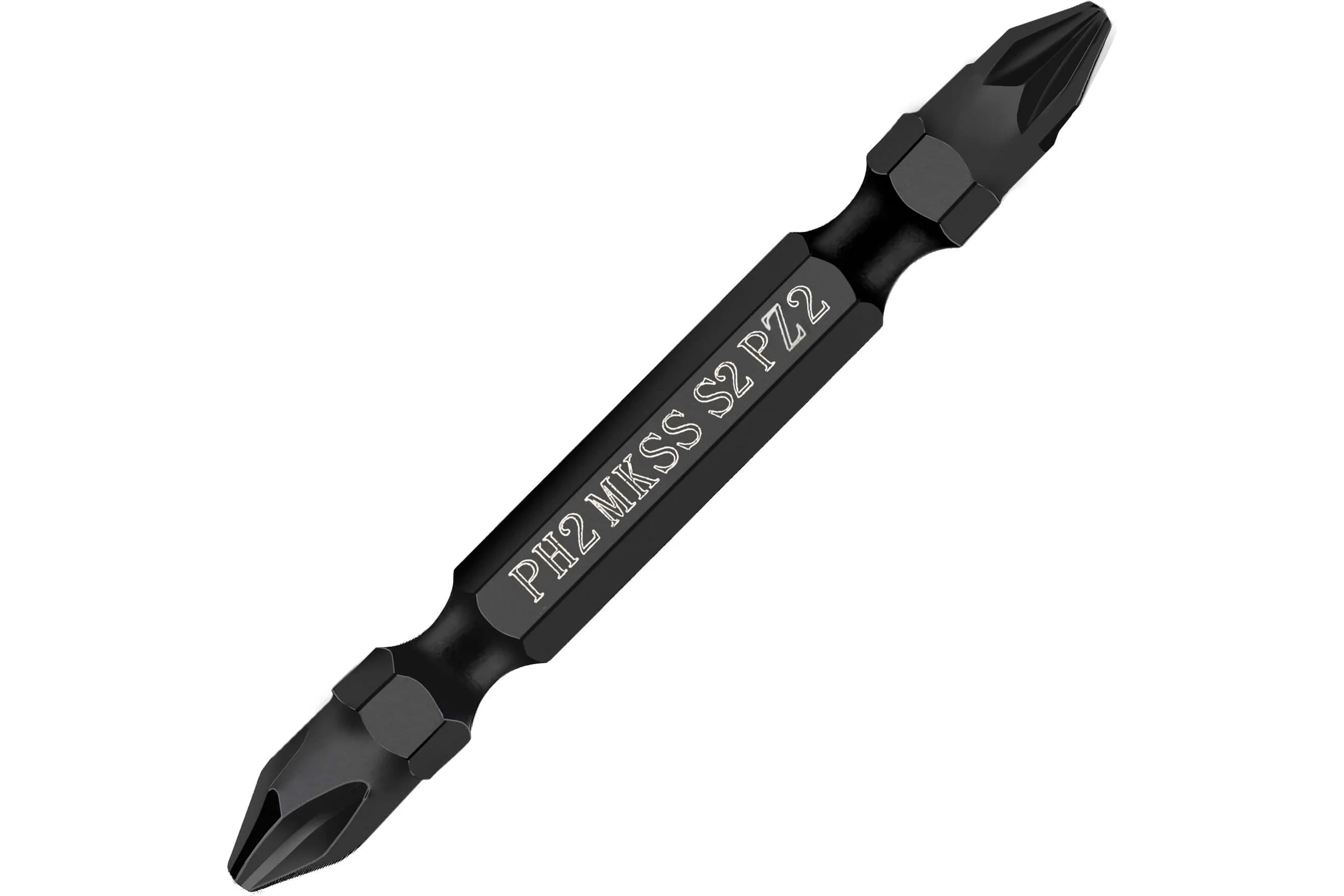 Бита магнитная двухстороняя MKSS Toolbox РН2/PZ2, 65 мм (10 шт) MK2823