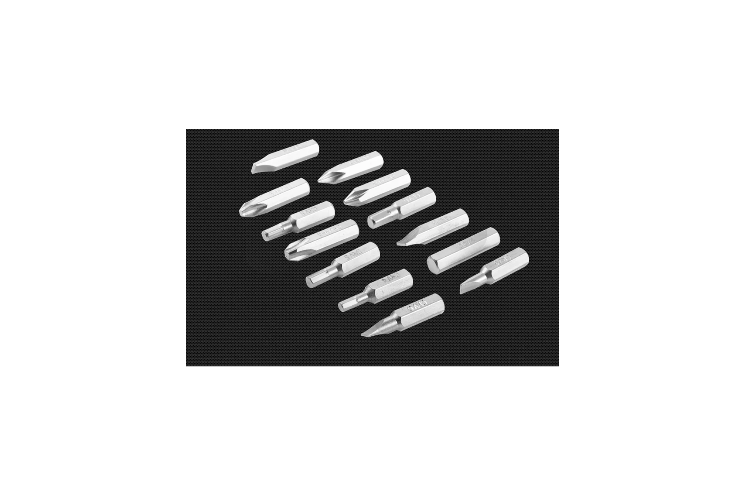 Ударно-поворотная отвертка с набором бит DELI 13 шт DL8901 (PH1, PH2x2, PH3, PH4, SL5, SL6, SL8, SL9, H4, H5, H6, H8), Cr-V, металл.кейс 167496
