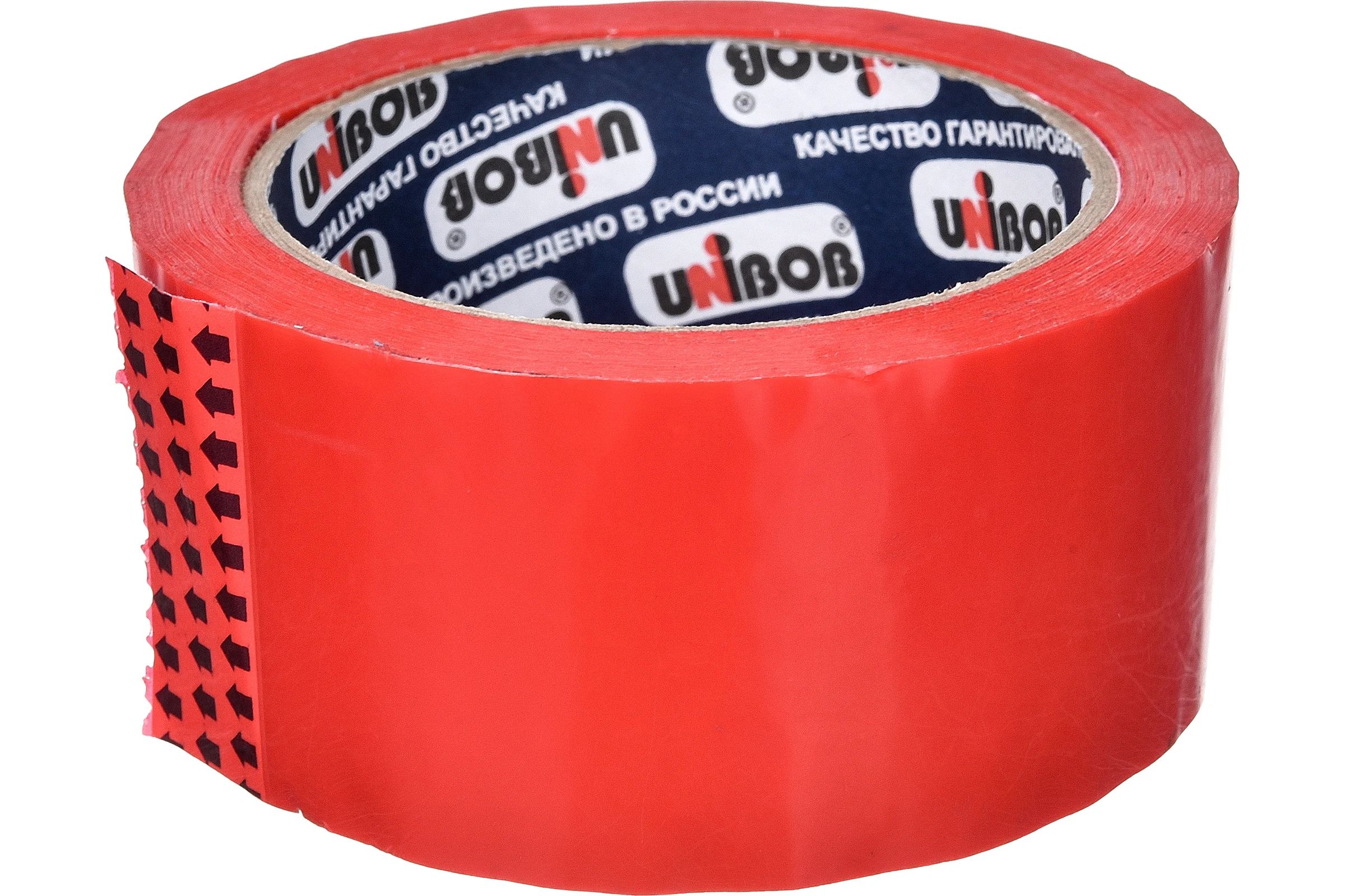 Упаковочная клейкая лента UNIBOB красная 48 мм х 66 м 600 214933