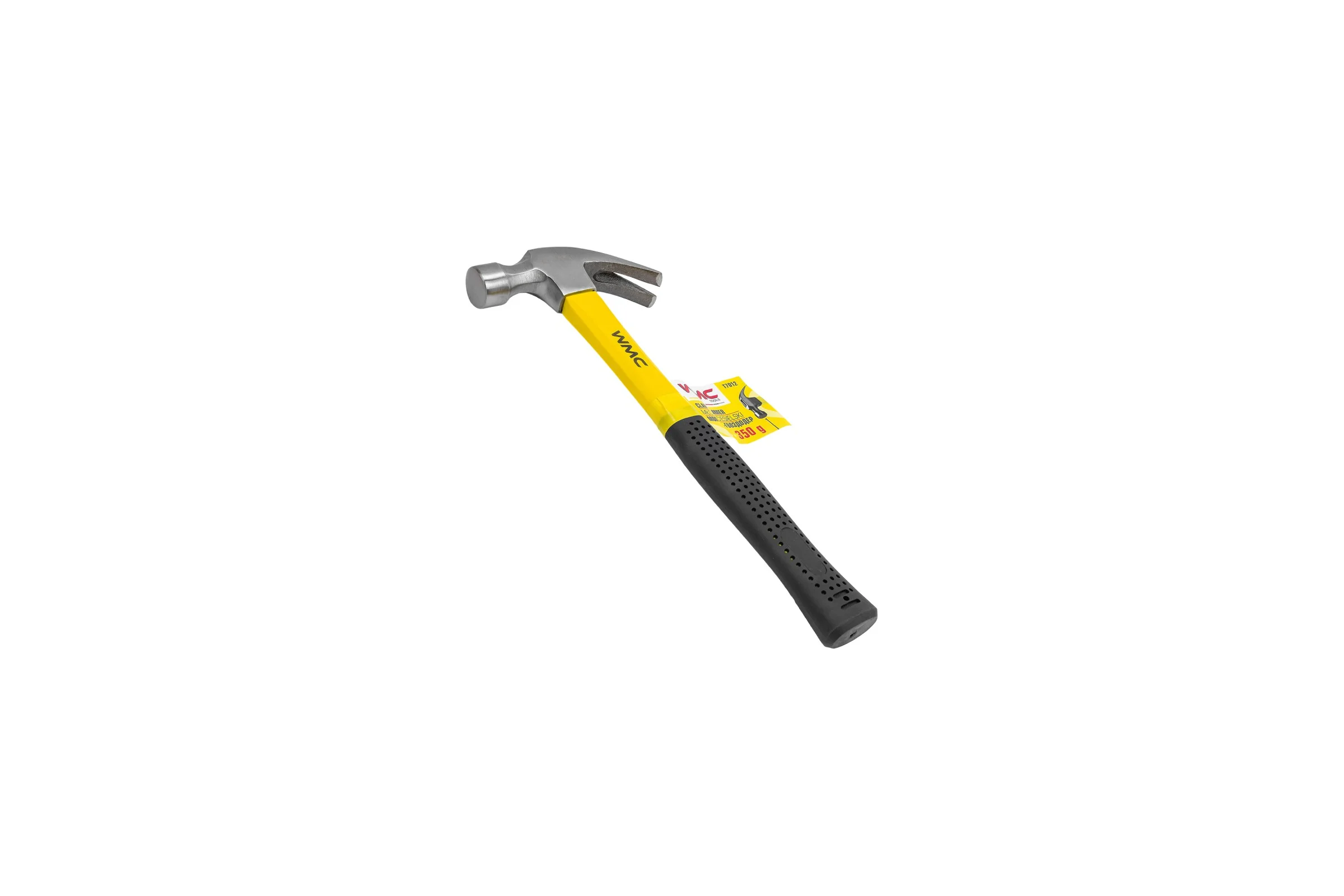Молоток-гвоздодер WMC TOOLS 350гр WMC-T7012(61011)