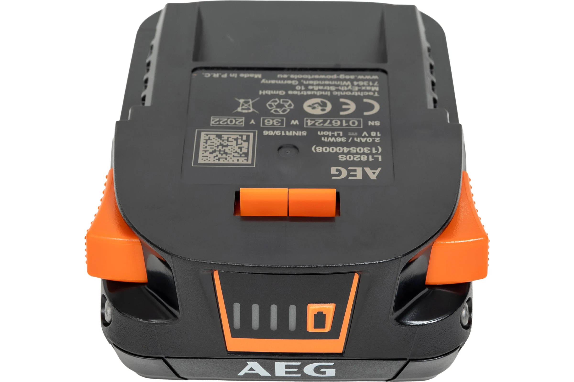 Набор зарядное устройство + аккумулятор SETL1820S 18В, 2Ач, Li-Ion AEG 4935478932