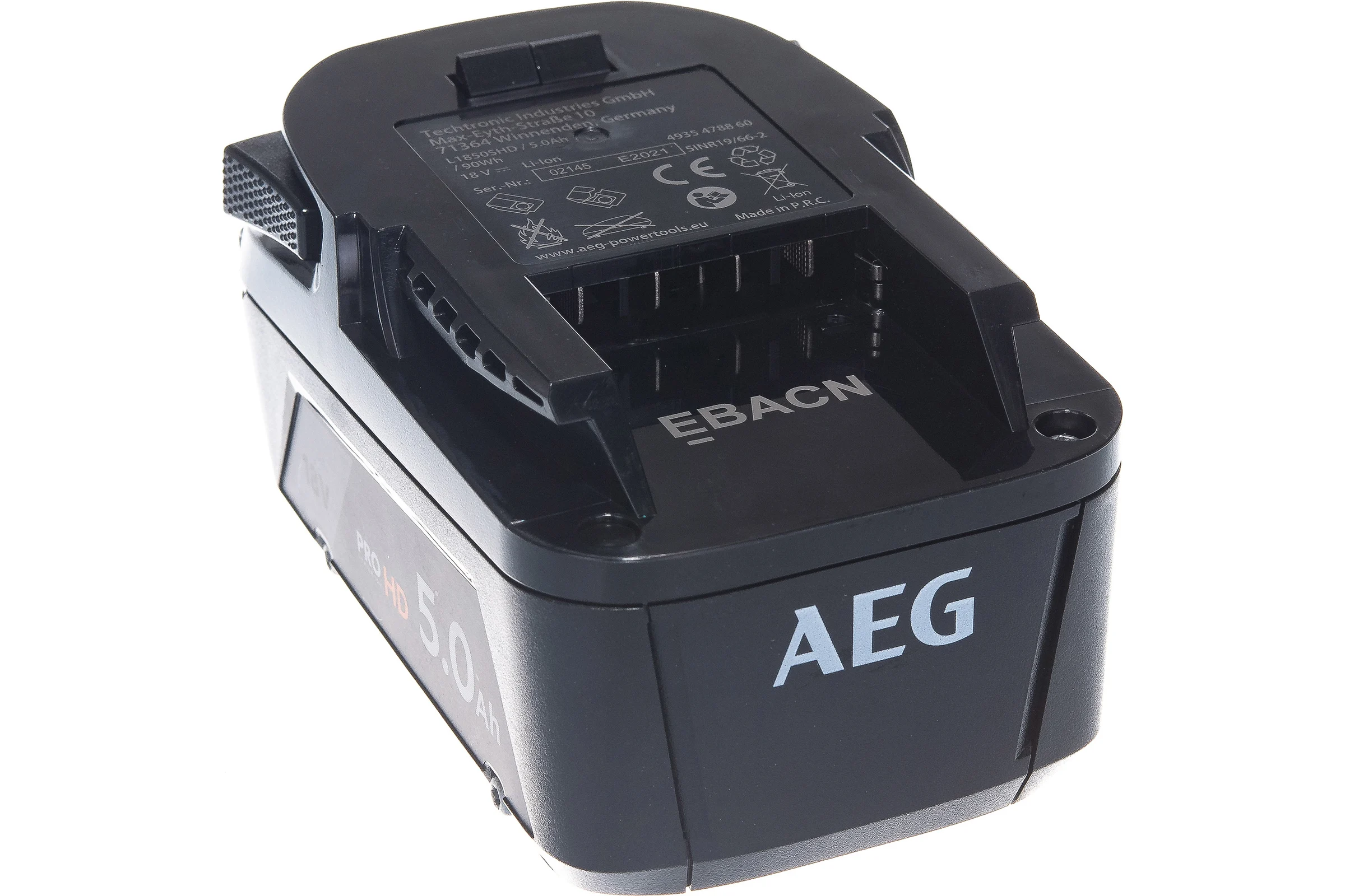 Аккумулятор L1850SHD 18В, 5Ач, Li-Ion AEG 4935478860