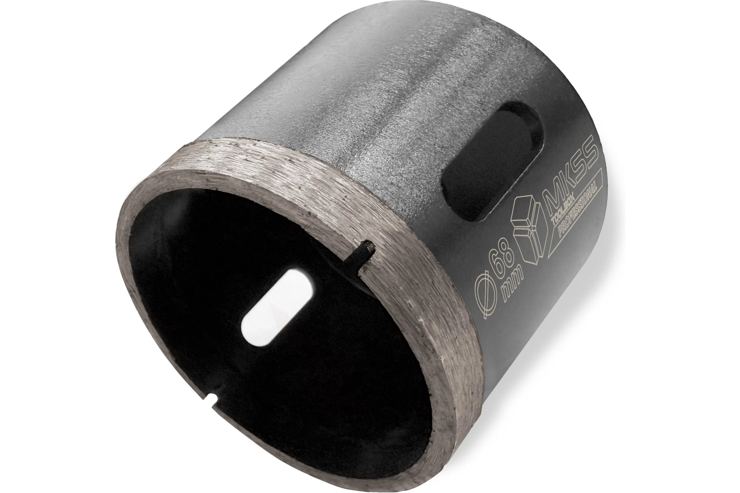 Коронка алмазная по керамограниту и нат. камням для УШМ MKSS Toolbox KS2802 68 мм, М14 KS28020068
