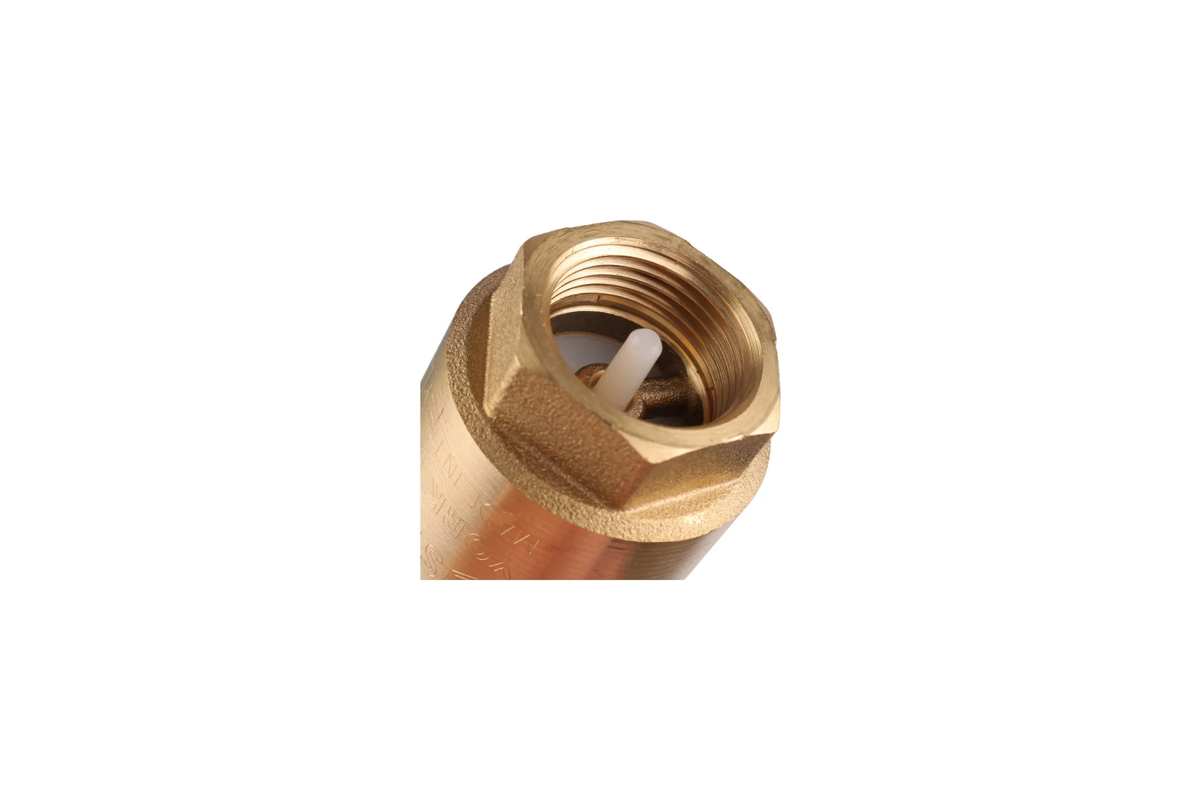 Обратный клапан STOUT 3/4", пружинный, муфтовый, с пластиковым седлом SVC-0012-000020 RG008T8CKL0L52