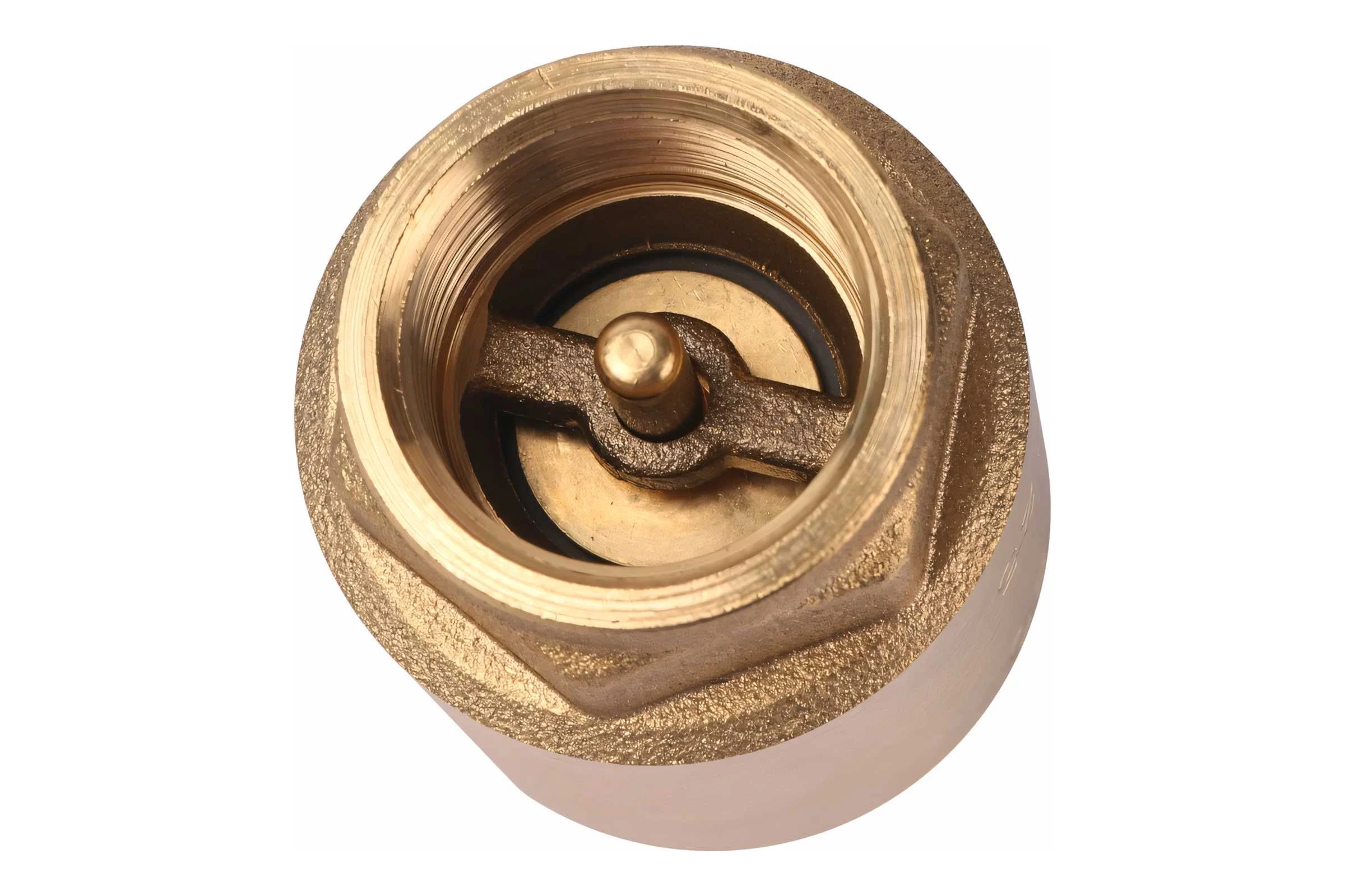 Обратный клапан STOUT 3/4", пружинный, муфтовый, с металлическим седлом SVC-0011-000020 RG008T8CLAUORN