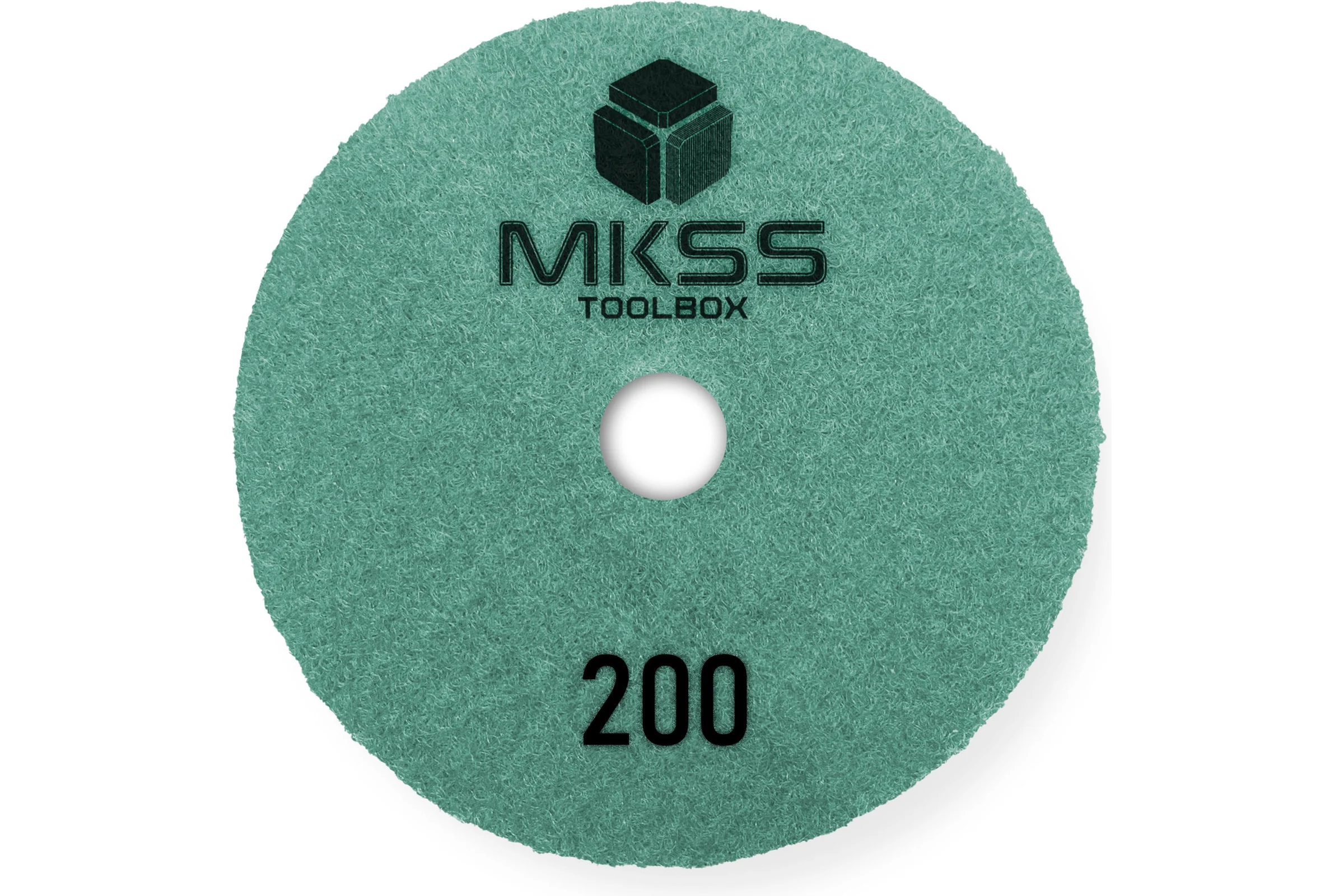 Алмазный гибкий шлифовальный круг MKSS Toolbox MK2604 АГШК Ø100 Р200 для мокрой шлифовки MKSS MK26040200