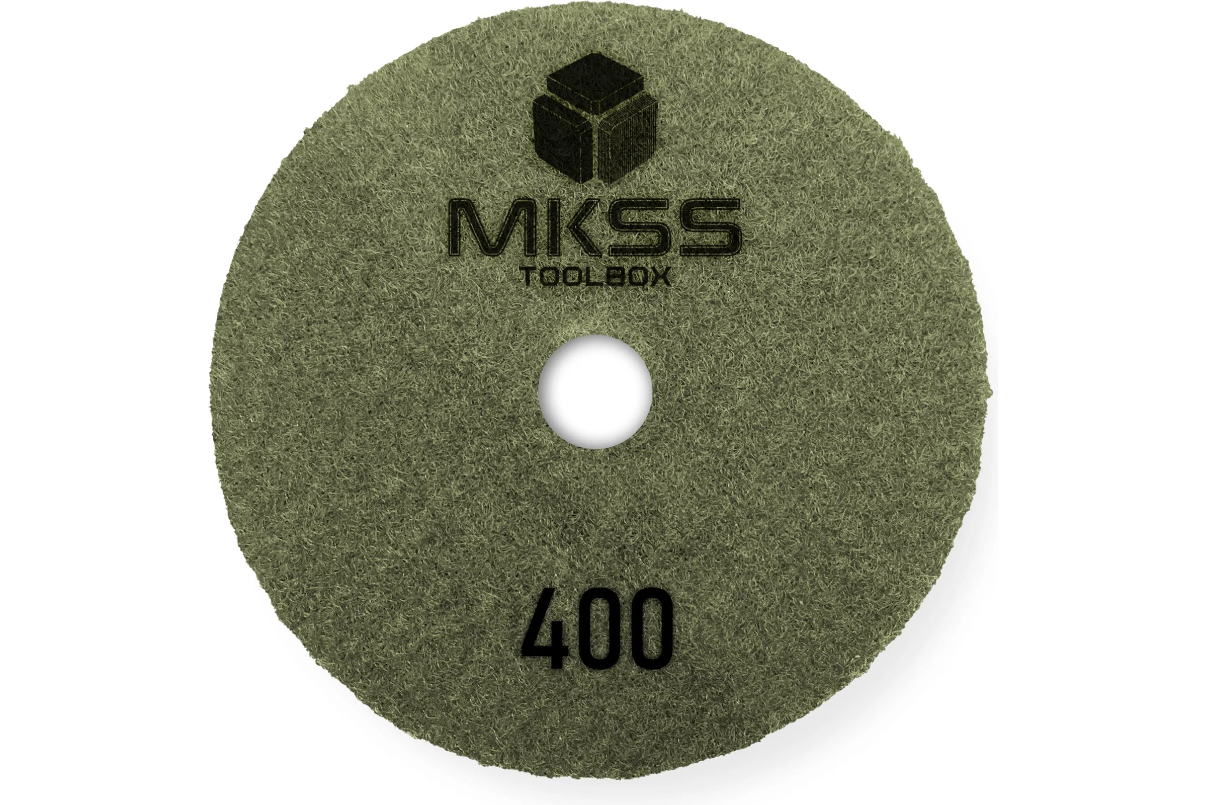 Алмазный гибкий шлифовальный круг MKSS Toolbox MK2604 АГШК Ø100 Р400 для мокрой шлифовки MKSS MK26040400