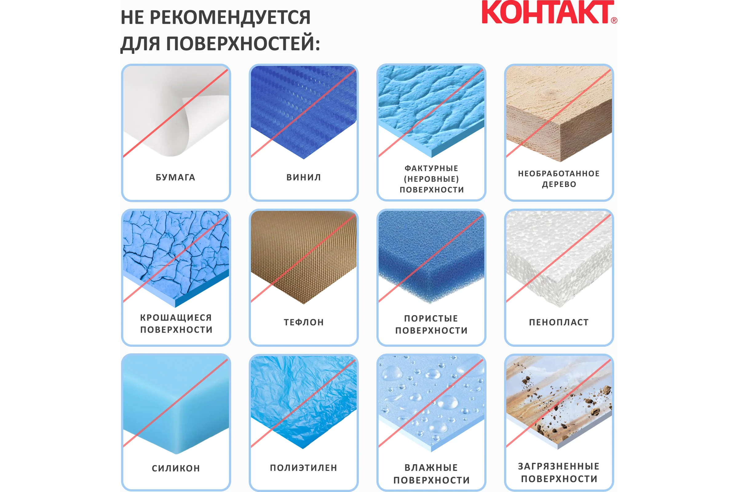 Монтажная клейкая лента двусторонняя Контакт белая, 19 мм х1,5 м 25936