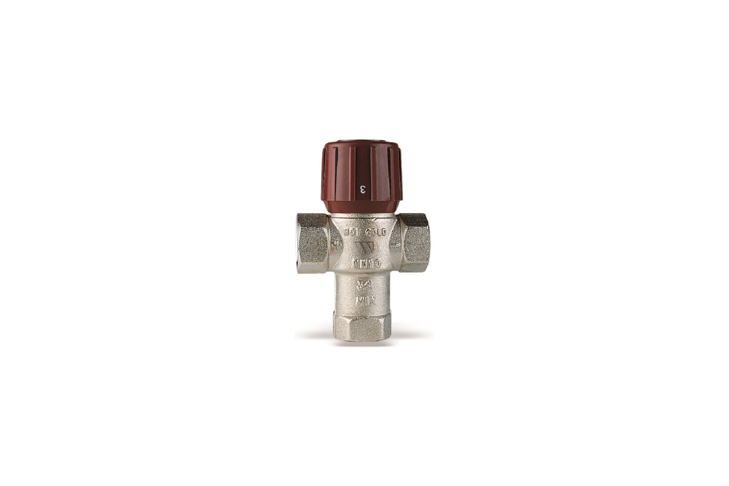 Термосмеситель Watts 3-ход. 3/4 вн. для ГВС (40-60С) 0559215 AM62C AQUAMIX 10017419