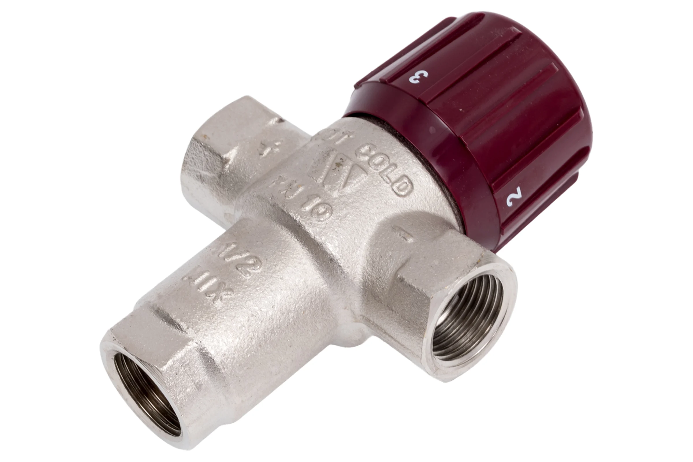 Термосмеситель Watts 3-ход. 1/2 вн. для ГВС (32-50С) AM61C AQUAMIX 10017424