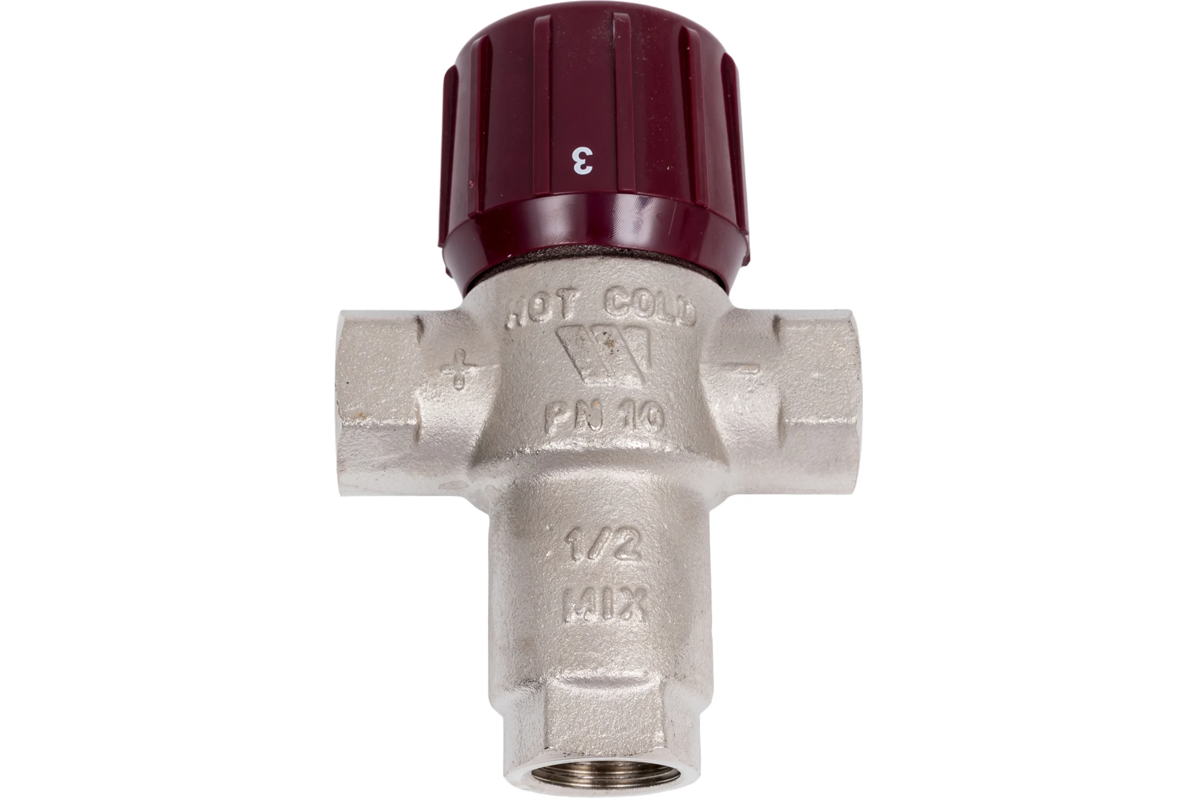Термосмеситель Watts 3-ход. 1/2 вн. для ГВС (32-50С) AM61C AQUAMIX 10017424