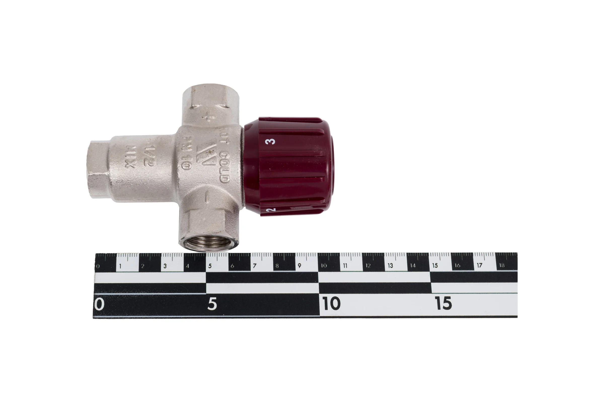 Термосмеситель Watts 3-ход. 1/2 вн. для ГВС (32-50С) AM61C AQUAMIX 10017424