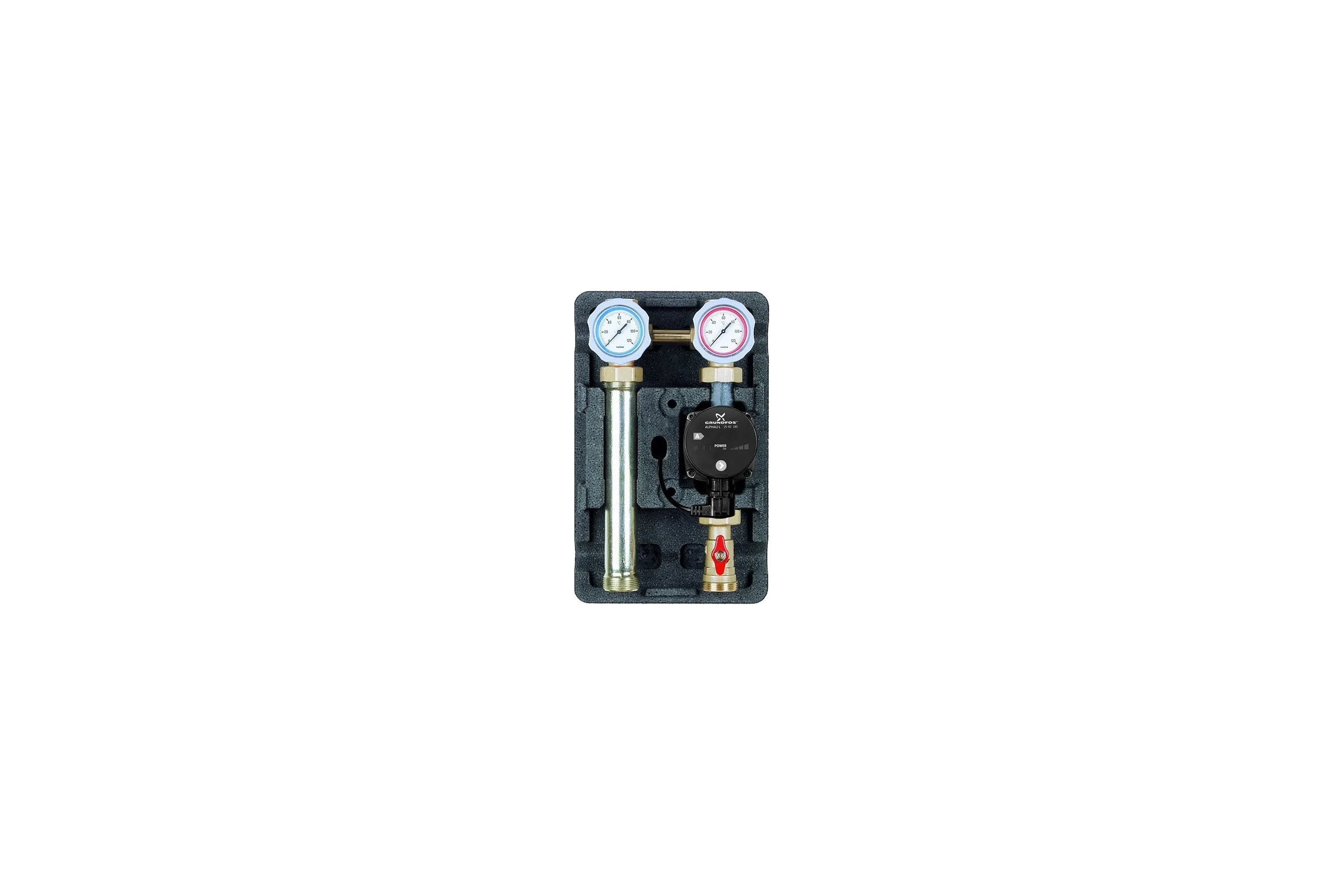 Насосный модуль Watts HK25 (PAS25) (Grundfos Alpha2L 25-60 стандарт) 10026264