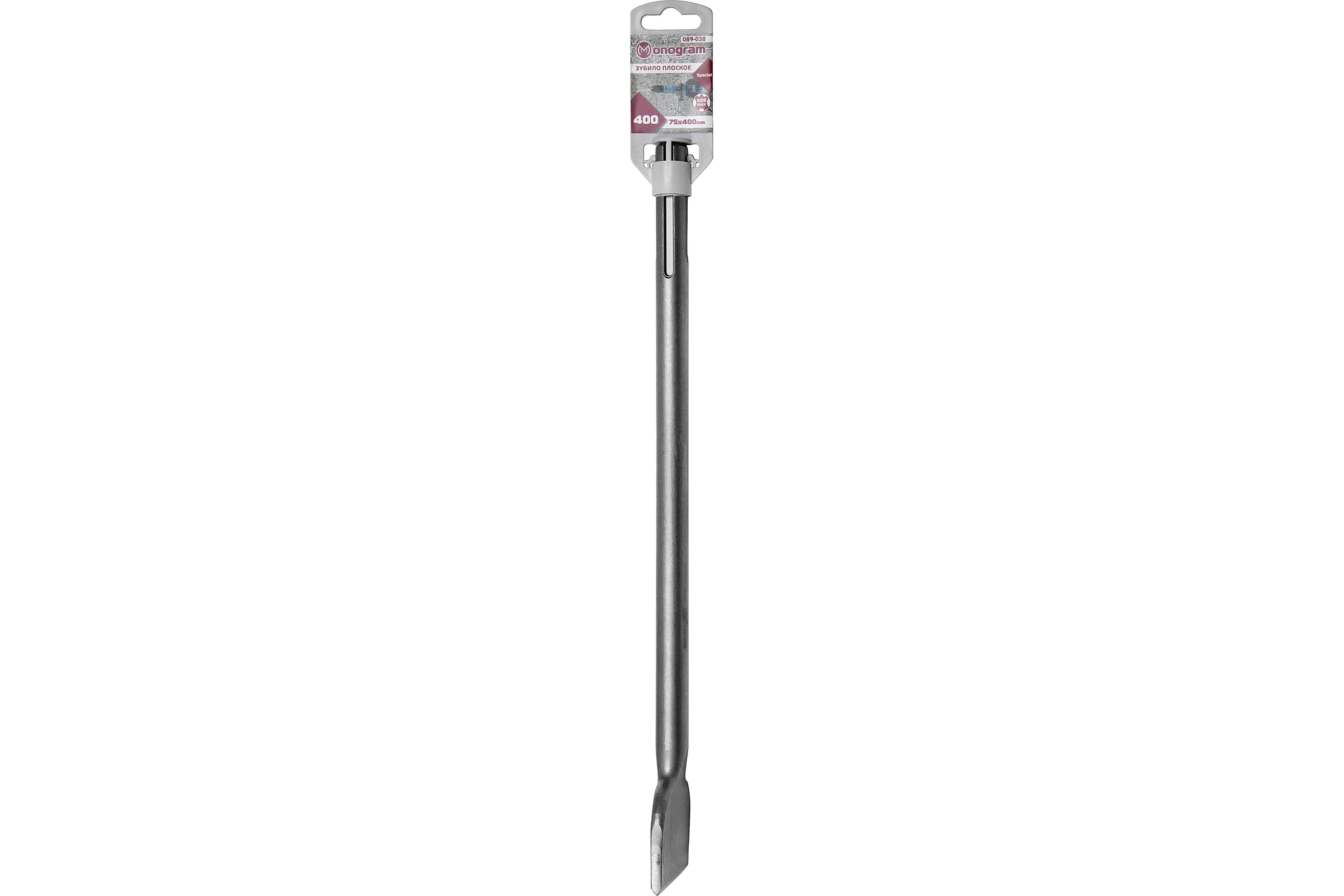 Зубило широкое Special (75x400 мм; SDS-max) Monogram 089-038
