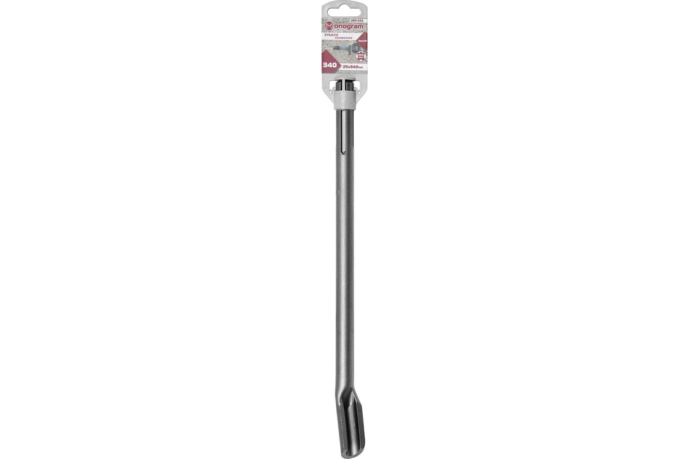 Зубило канавочное Special (25x340 мм; SDS-max) Monogram 089-045