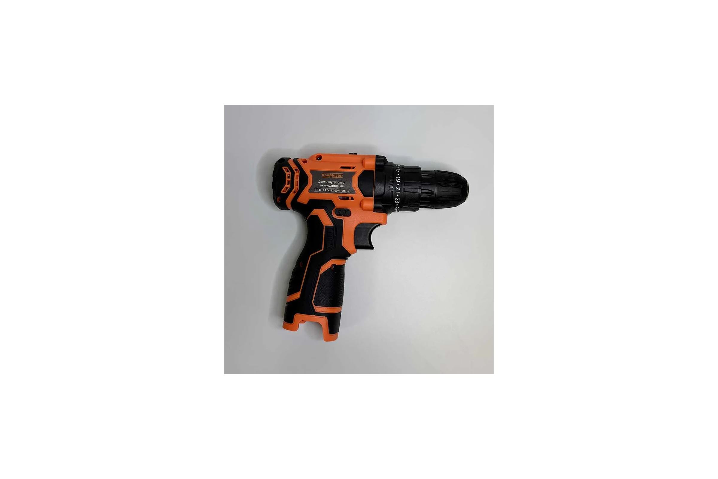 Дрель-шуруповерт аккумуляторная IronMaster IM-SD18V