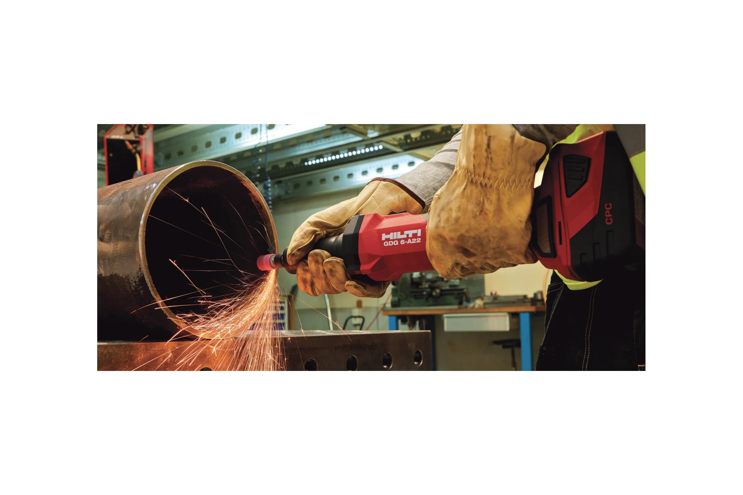 Аккумуляторная прямошлифовальная машина HILTI GDG 6-A22 2257604