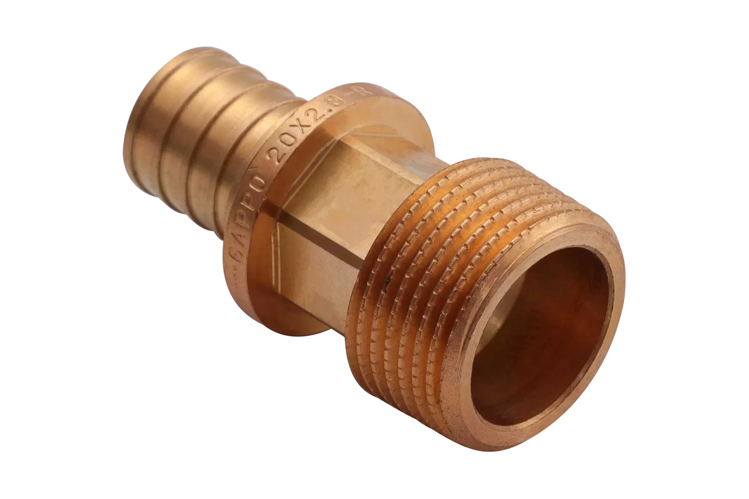 Переходник с наружной резьбой Gappo бронзовый 25-R 3/4" G2307.2505