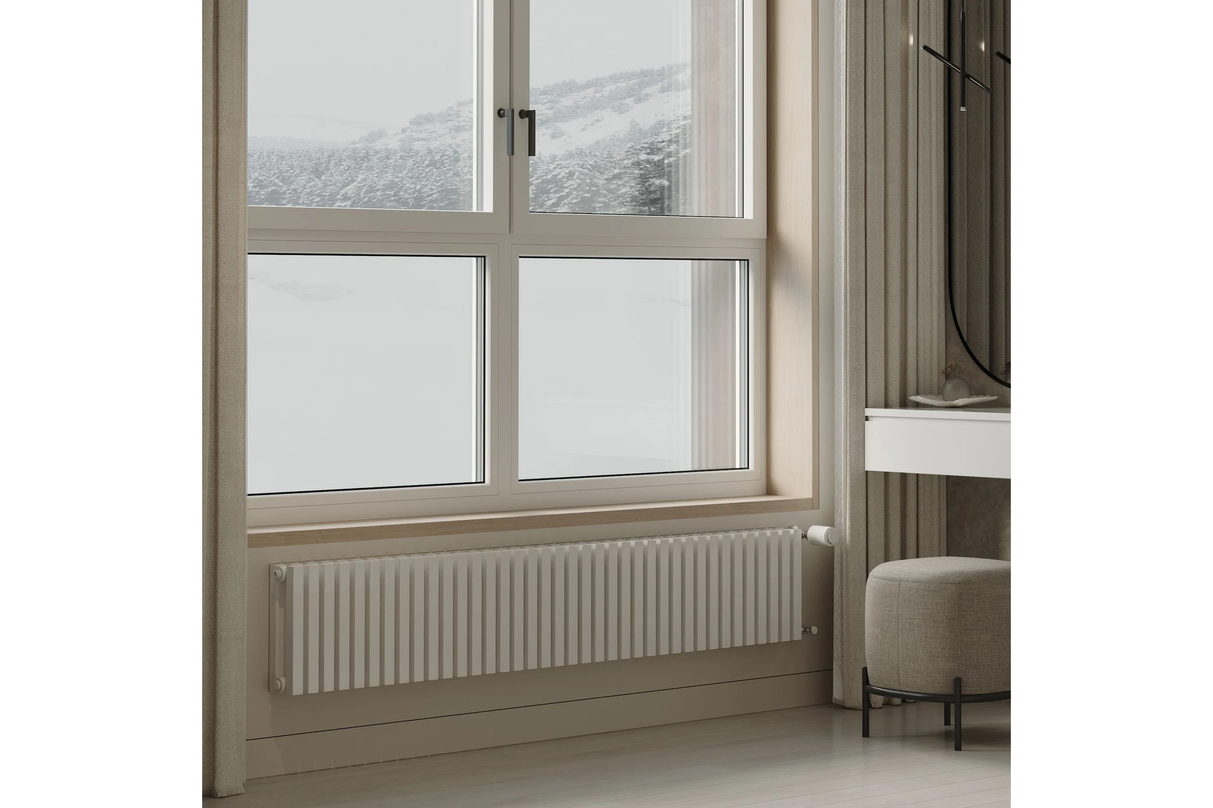 Дизайн-радиатор ROYAL THERMO Shift Q30 VC2030 - 20 секций RAL9016 НС-1631280