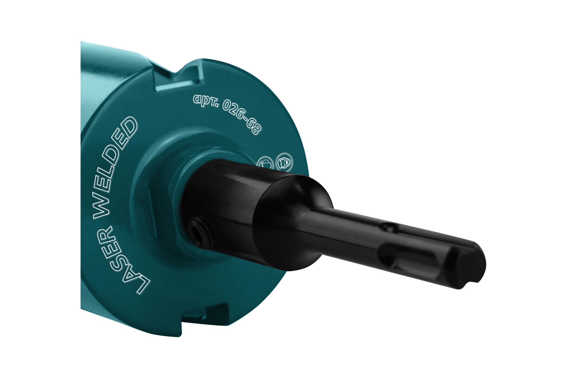 Коронка алмазная LUFTER MAGNETIC LOCK SDSplus без удара, бетон, армобетон 68 мм 026-68