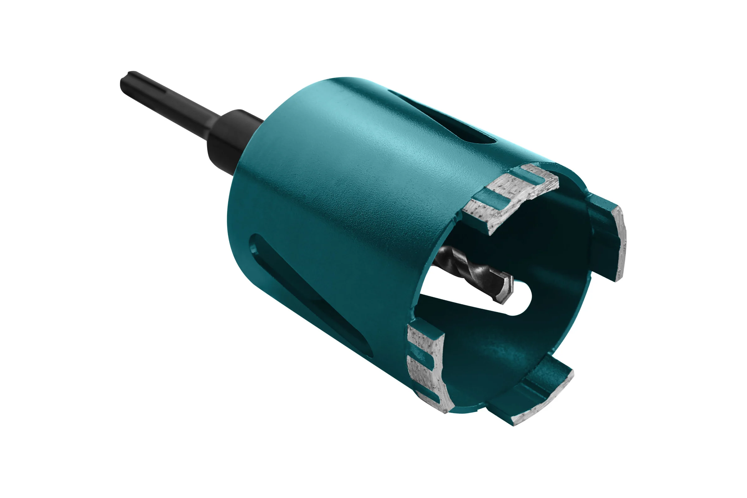 Коронка алмазная LUFTER MAGNETIC LOCK SDSplus без удара, бетон, армобетон 82 мм 026-82