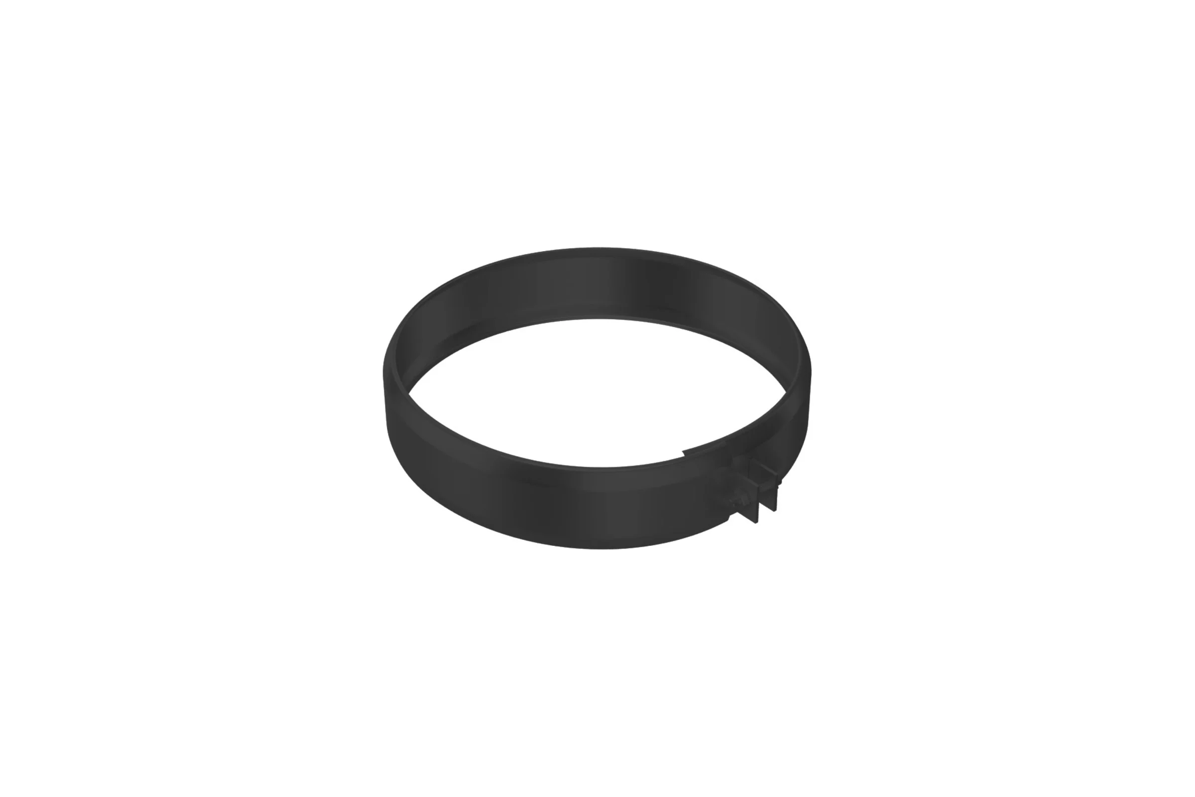 Хомут Металлик и Ко 200, Оц 0.50, RAL 9005, терм. о О0000023273