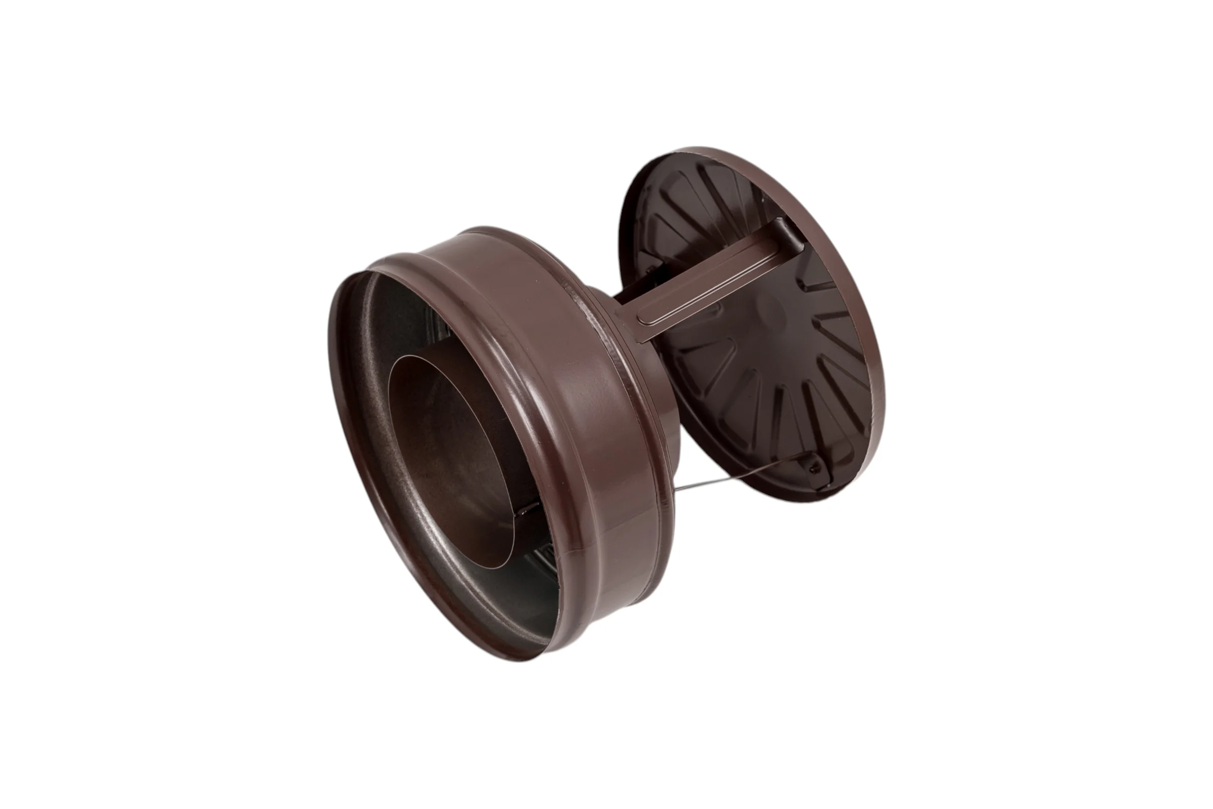 Оголовок Металлик и Ко 200x115; Оц 0.50 AISI 430 0.50 (конденсат) (RAL 8017) п о О0000069174