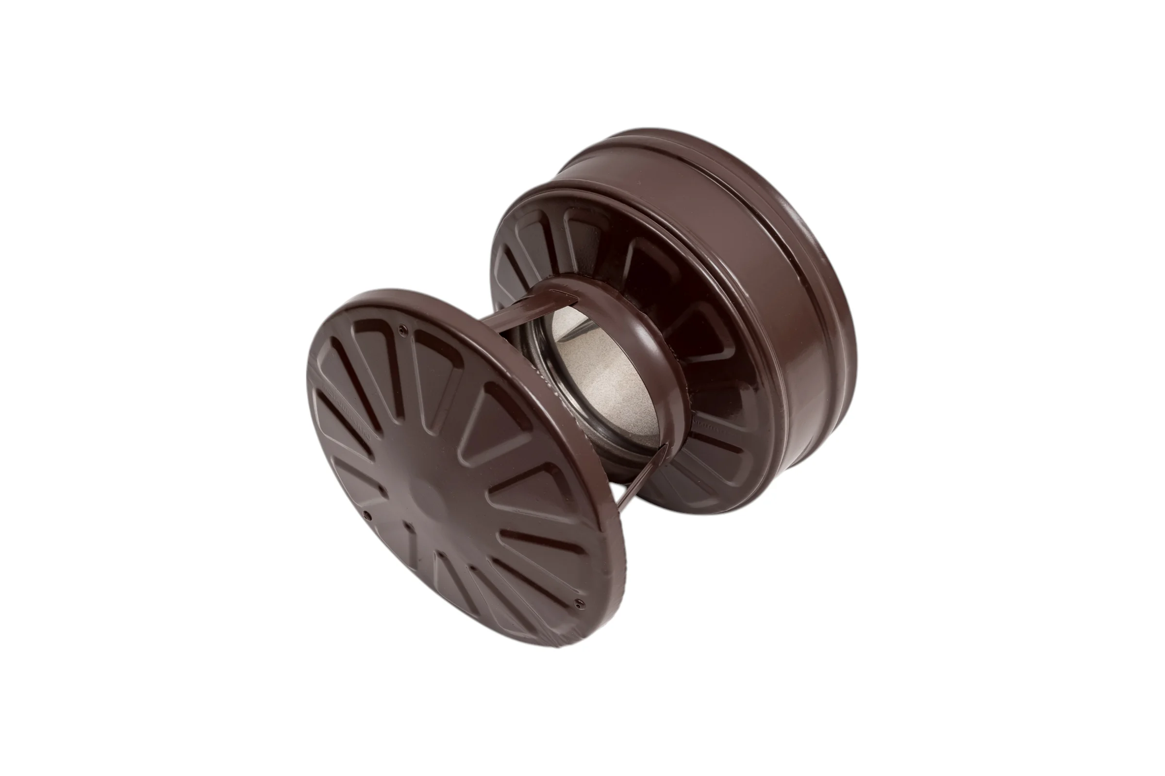 Оголовок Металлик и Ко 200x115; Оц 0.50 AISI 430 0.50 (конденсат) (RAL 8017) п о О0000069174