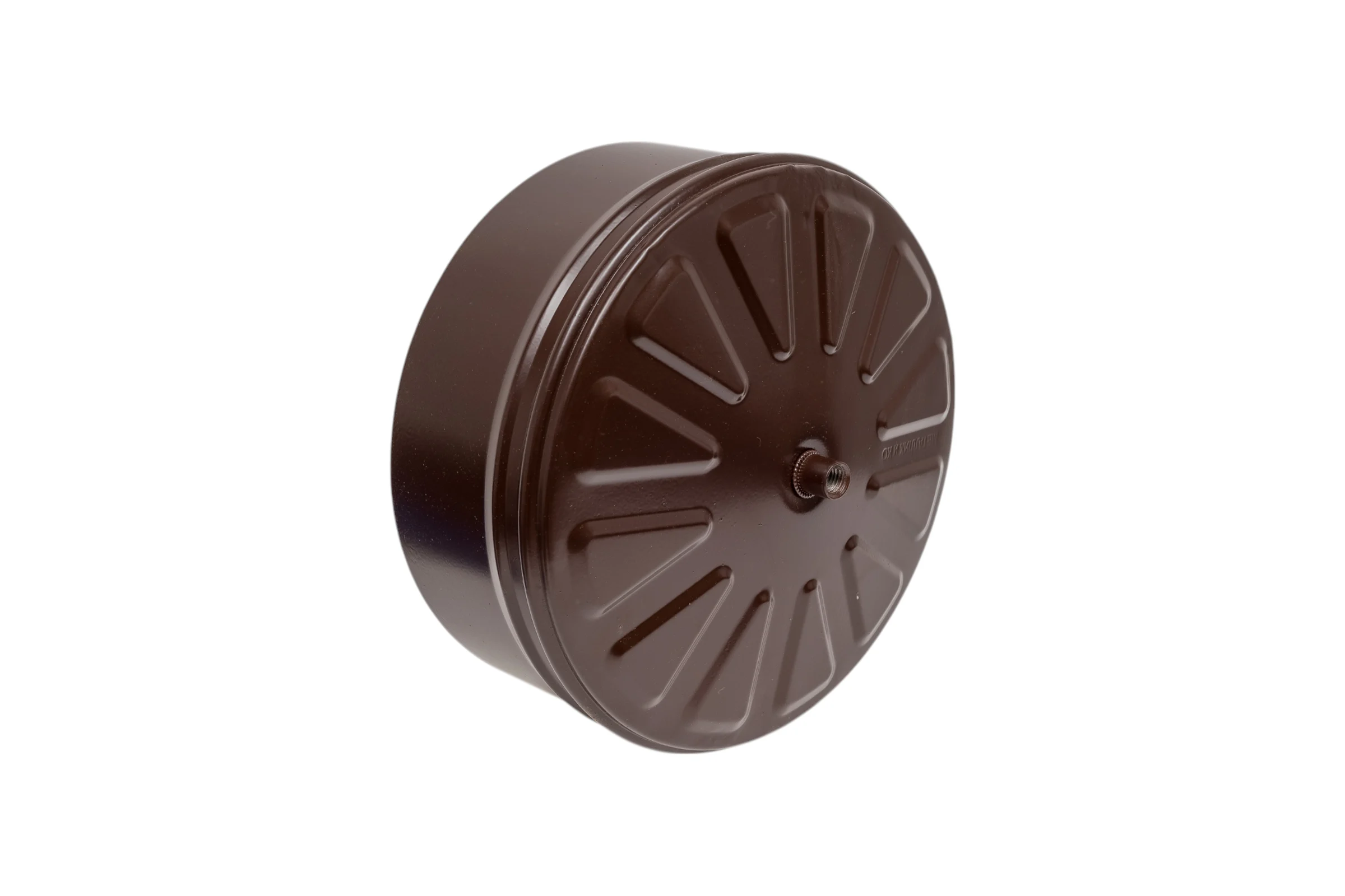 Заглушка тройника сэндвича Металлик и Ко с к о 200x115; Оц 0.50 AISI 430 0.50 (конденсат) (RAL 8017) п о О0000069170