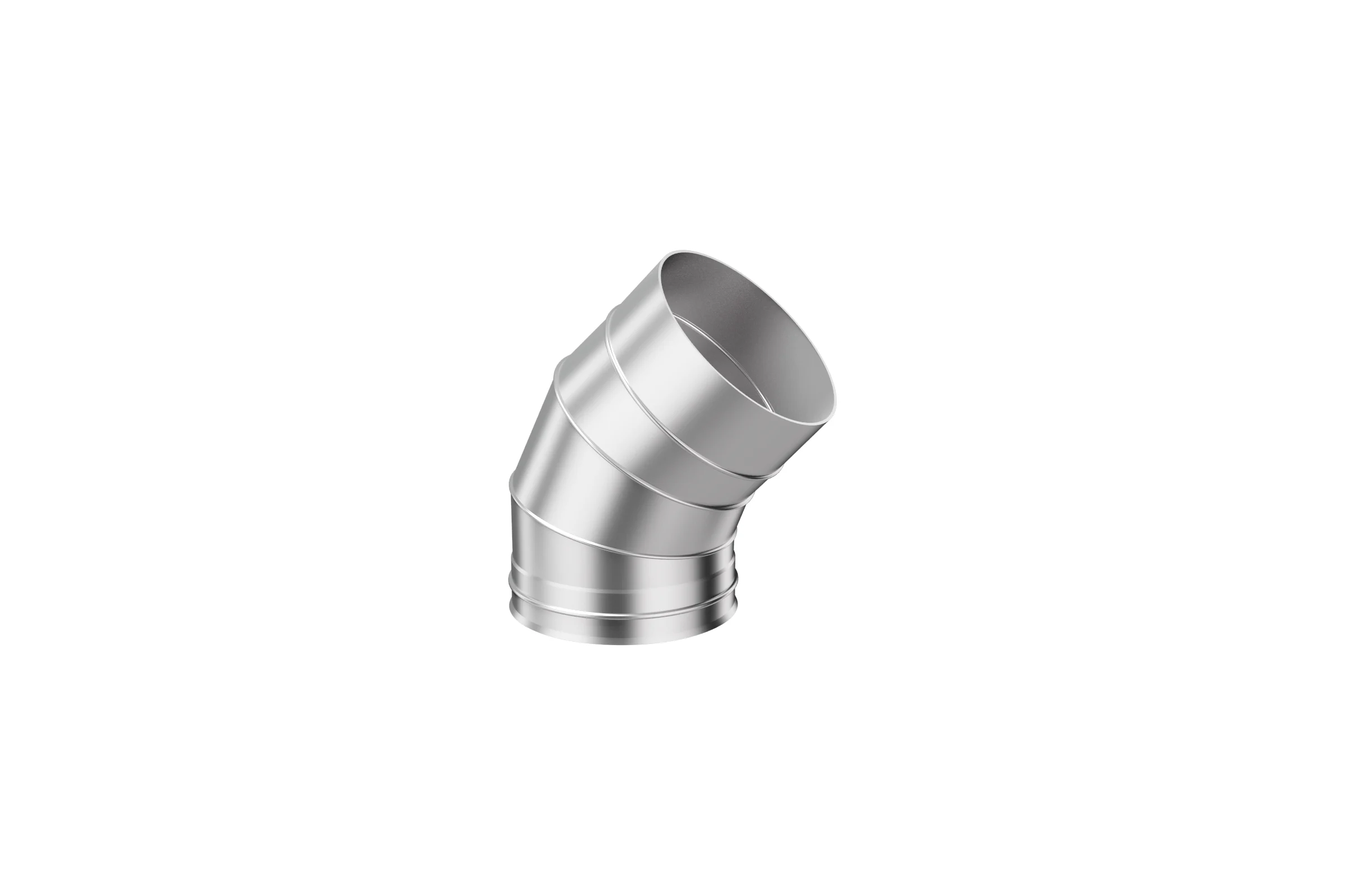 Колено 3-х секционное Металлик и Ко 135x115; AISI 430 0.80 О0000071283