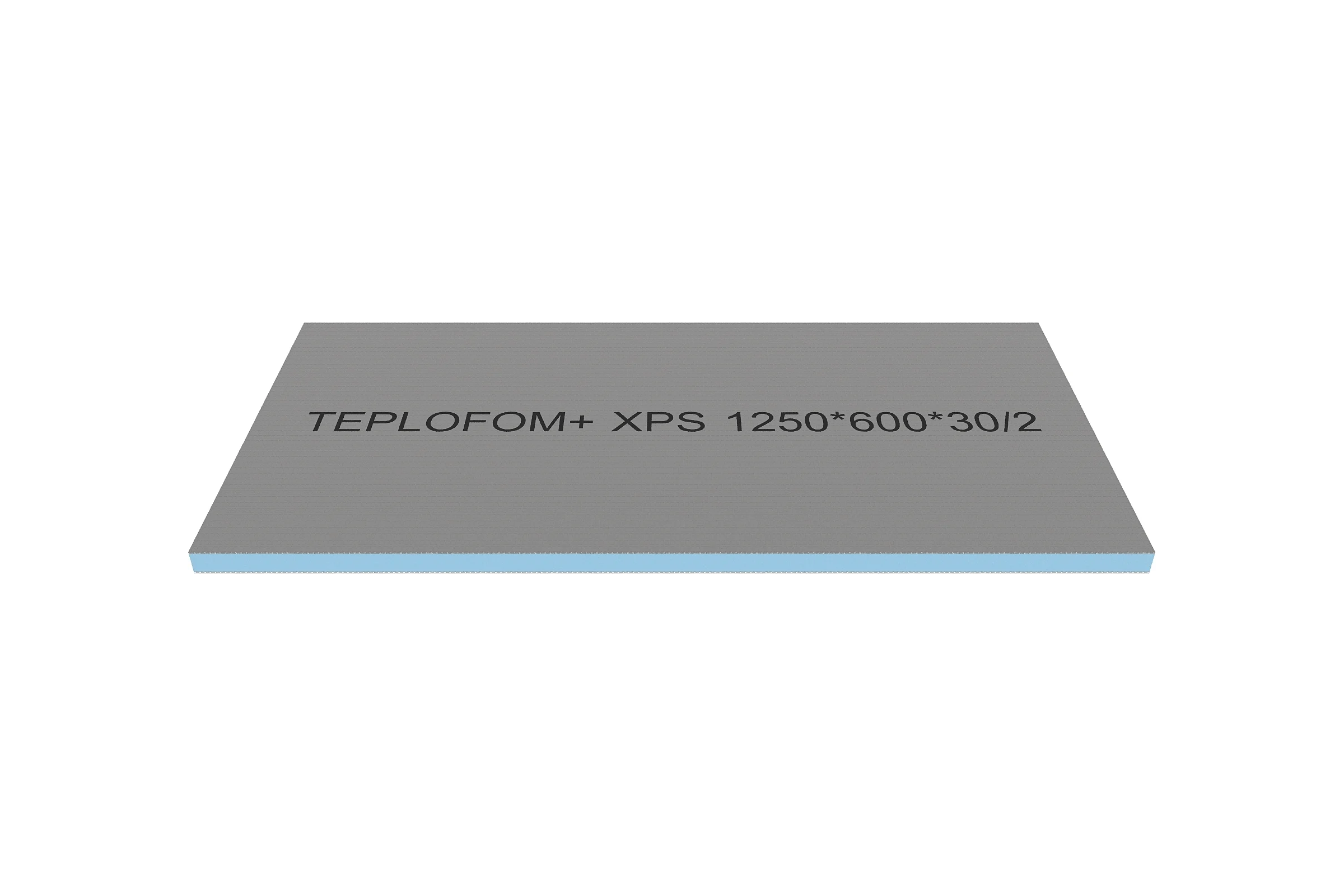 Теплоизоляционная панель Teplofom+ 1250x600x30мм 30XPS-02short