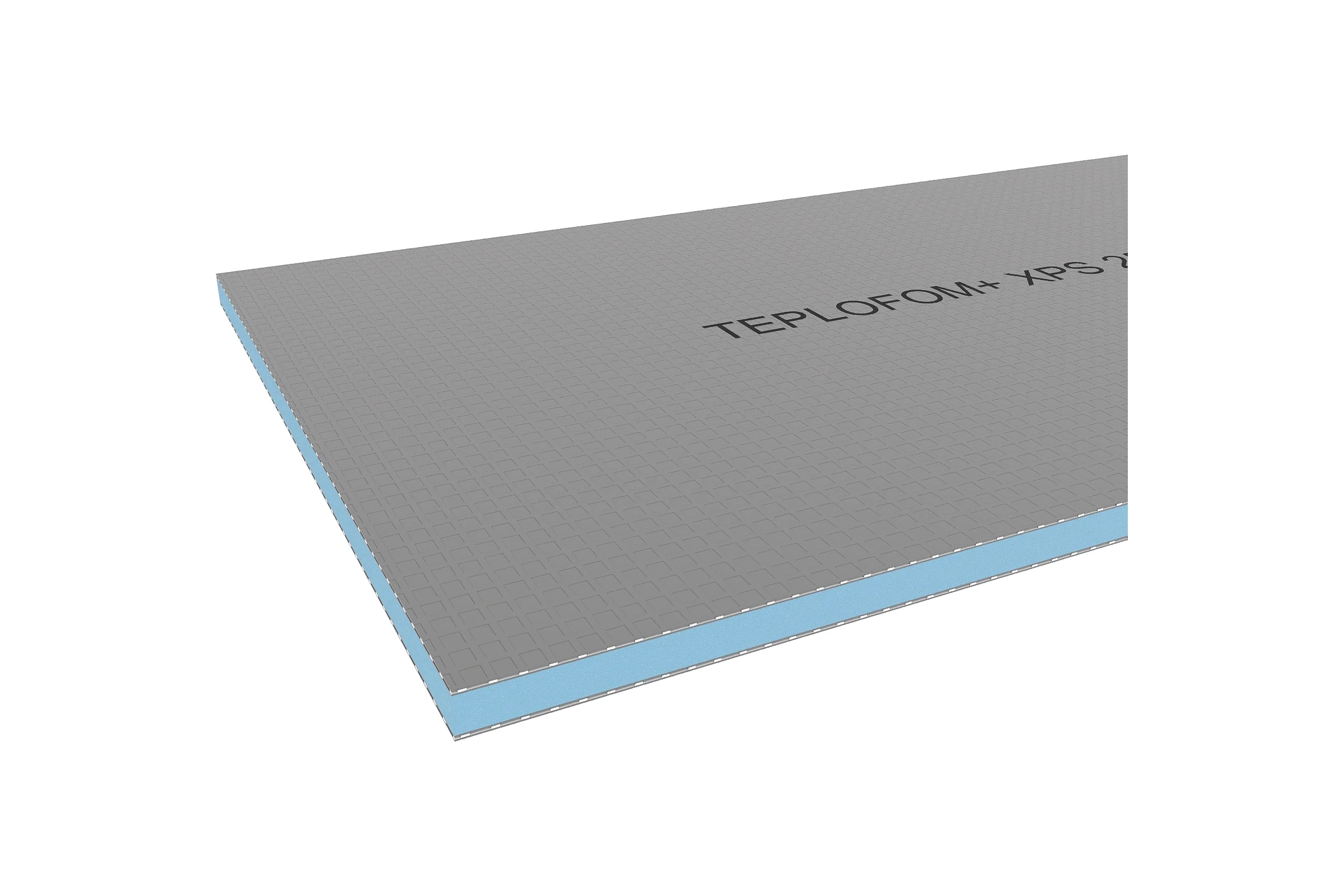 Теплоизоляционная панель Teplofom+ 2500x600x20мм 20XPS-02