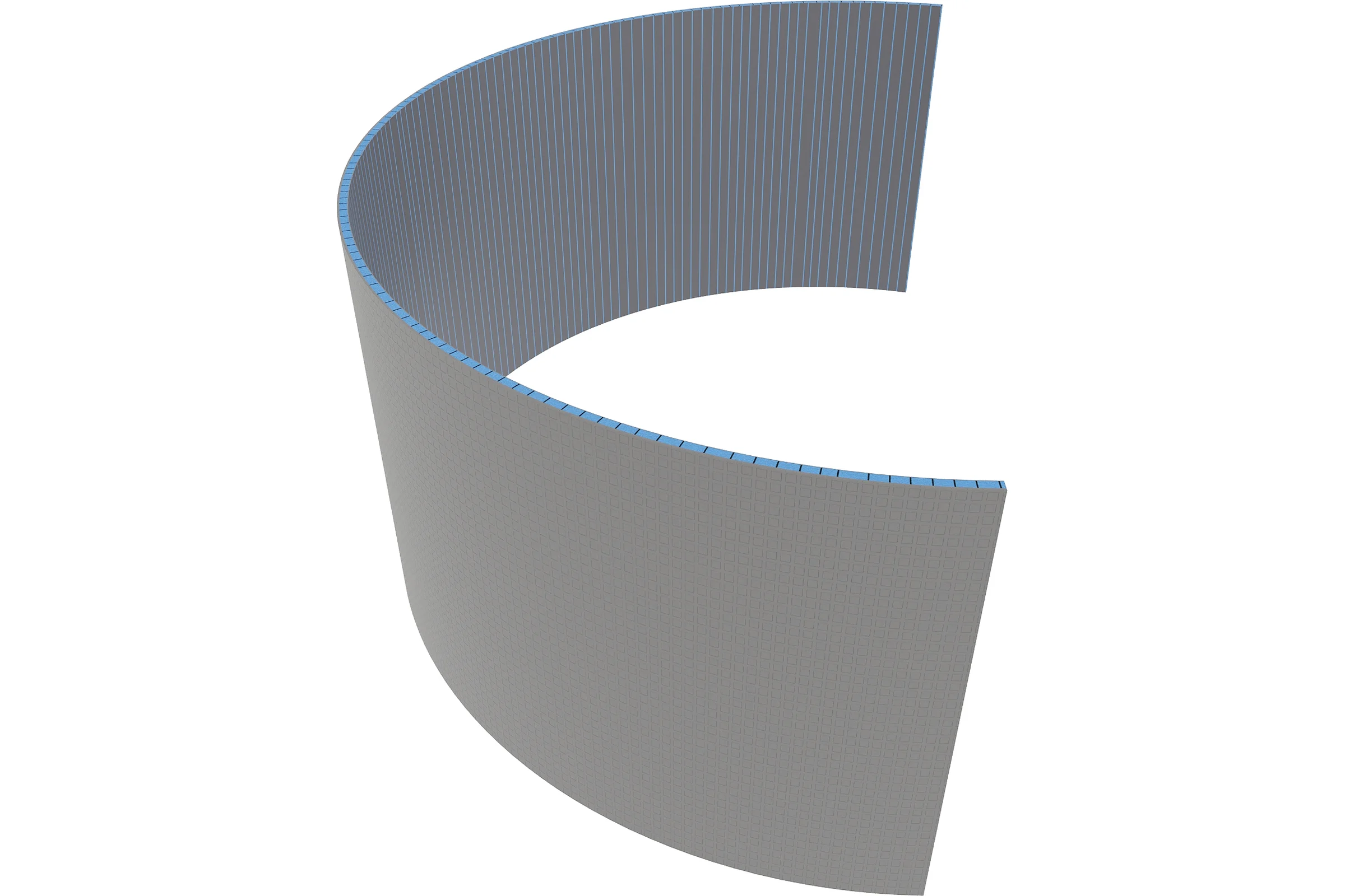 Теплоизоляционная панель Teplofom+ XPS-01 1250x600x50мм поперечный пропил 50XPS-01пропил short
