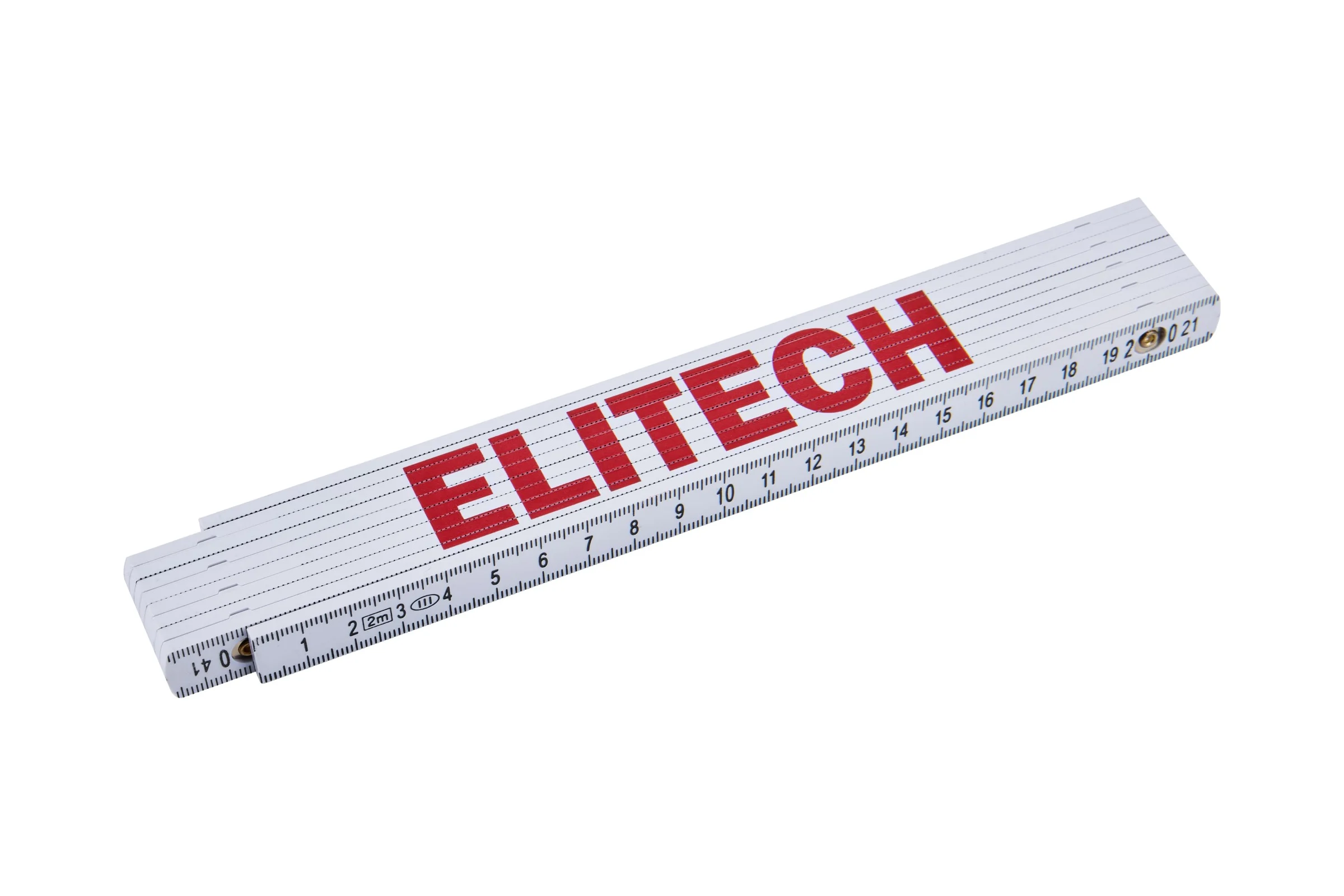 Метр складной пластиковый Elitech 200см 330201 207205