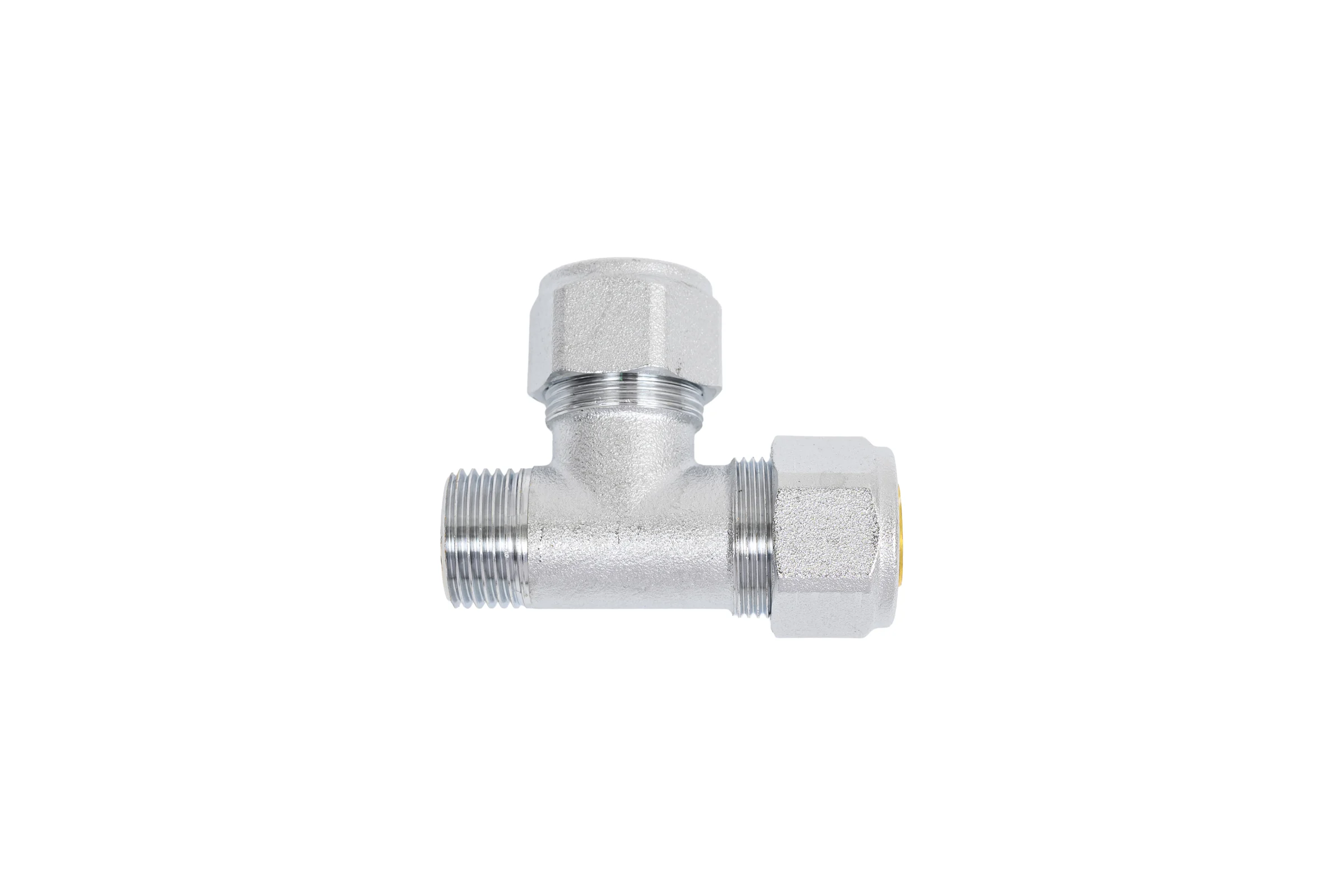 Тройник FAR 1/2 НР, с 2 концовками для м/п труб 20х2 FC 5511 12 80204