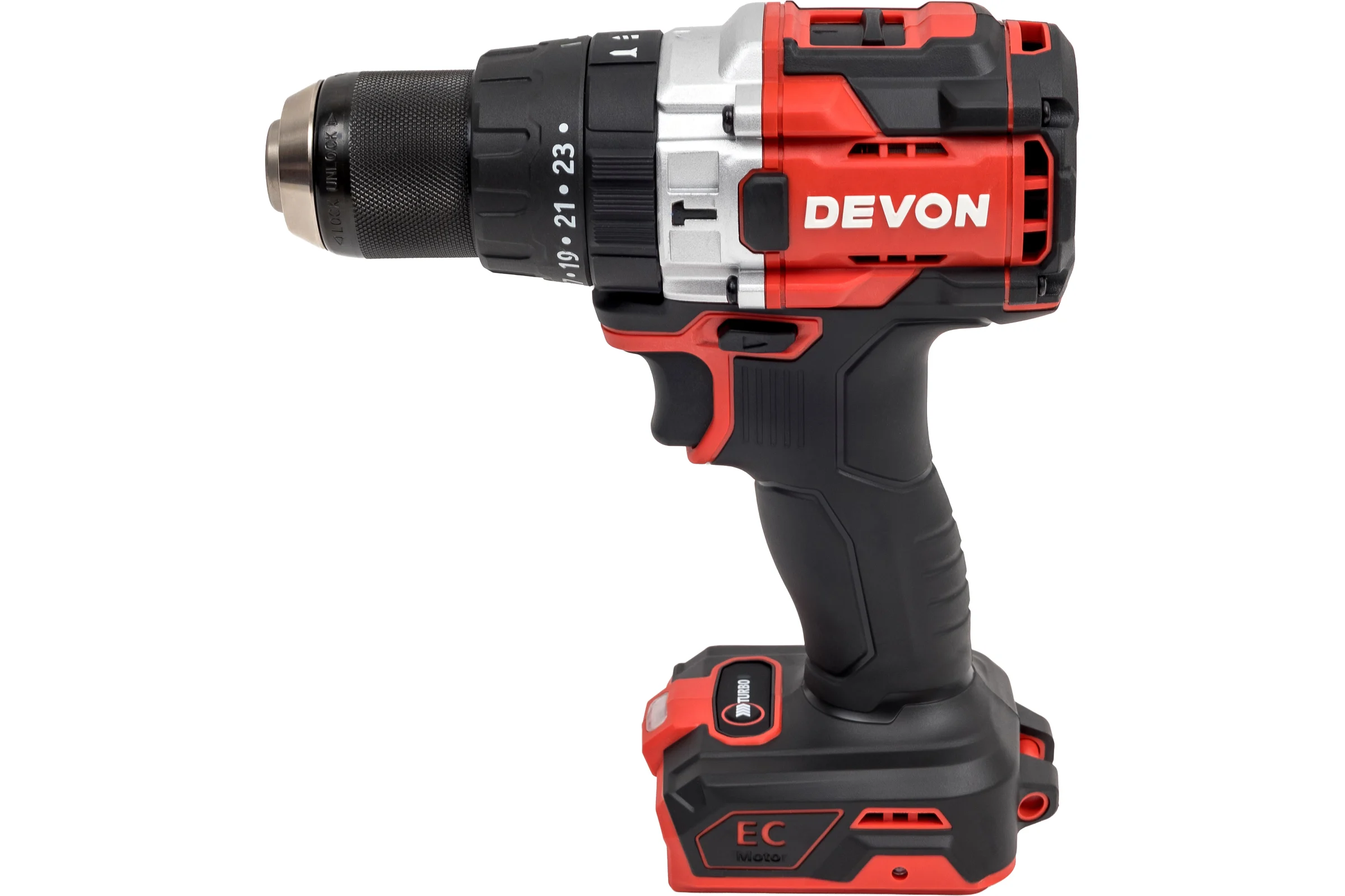 Аккумуляторный шуруповерт DEVON без аккумулятора и ЗУ 5202-Li-20