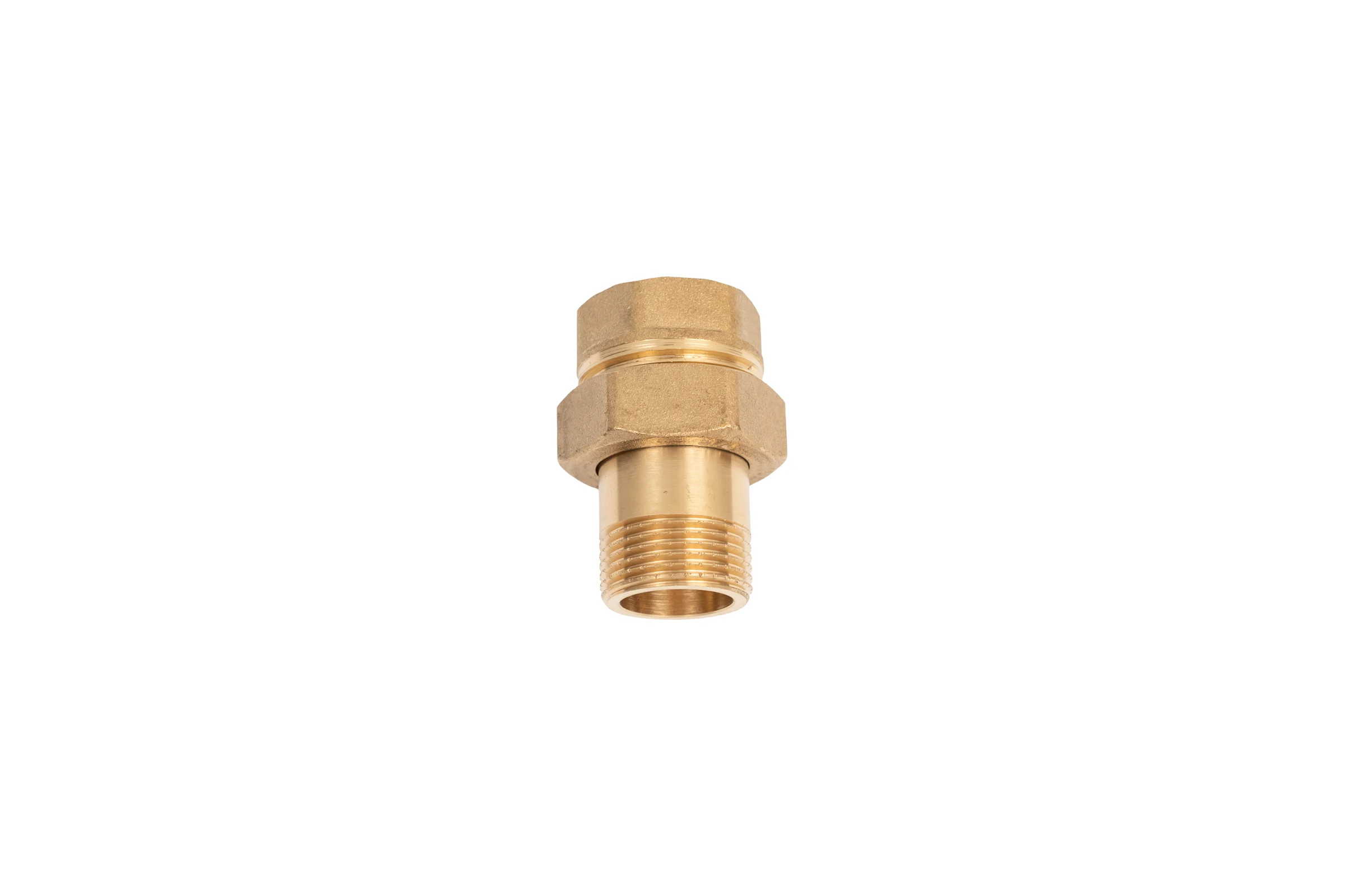 Американка прямая Gappo латунная, ВР-НР 3/4" G1226.05