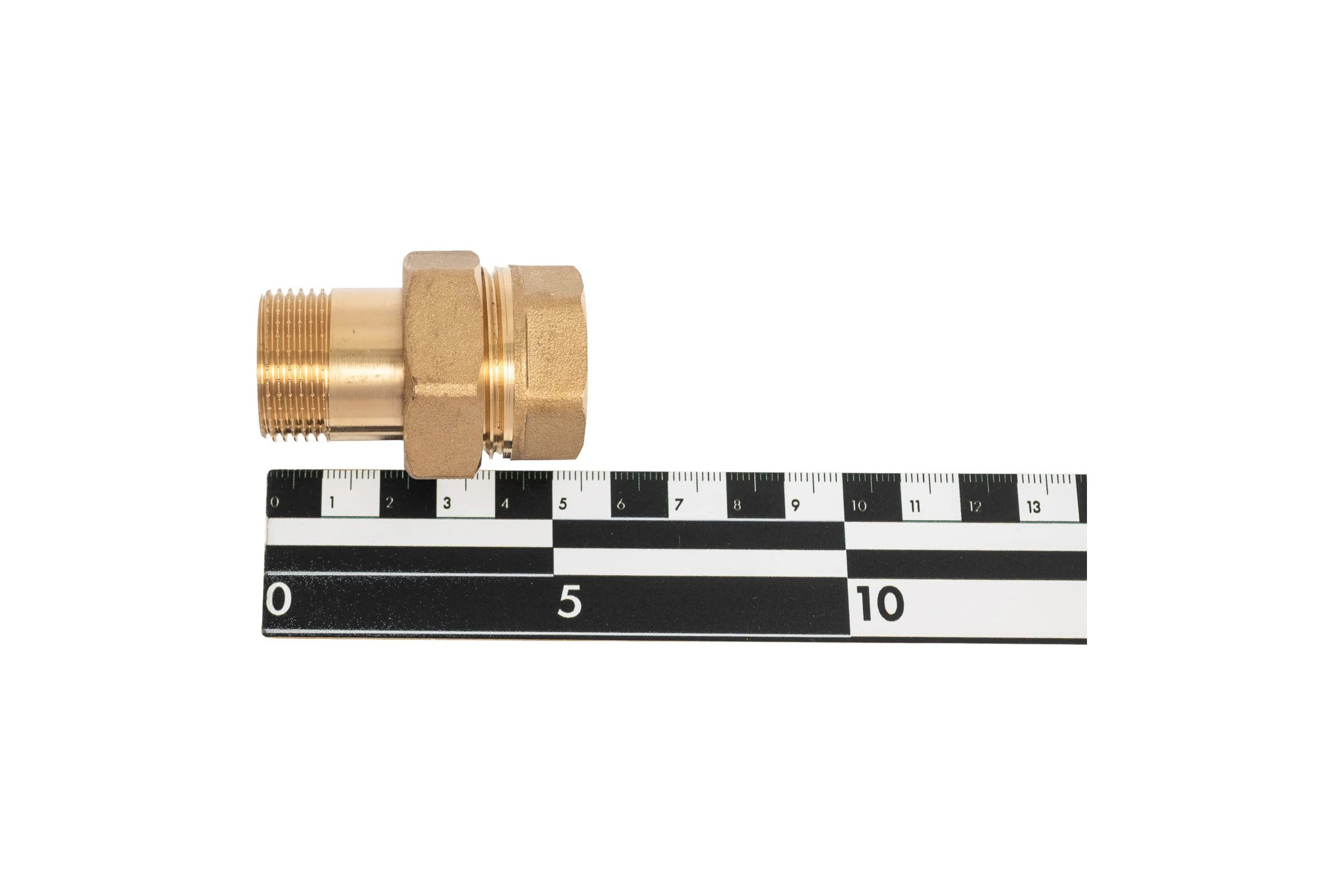 Американка прямая Gappo латунная, ВР-НР 3/4" G1226.05