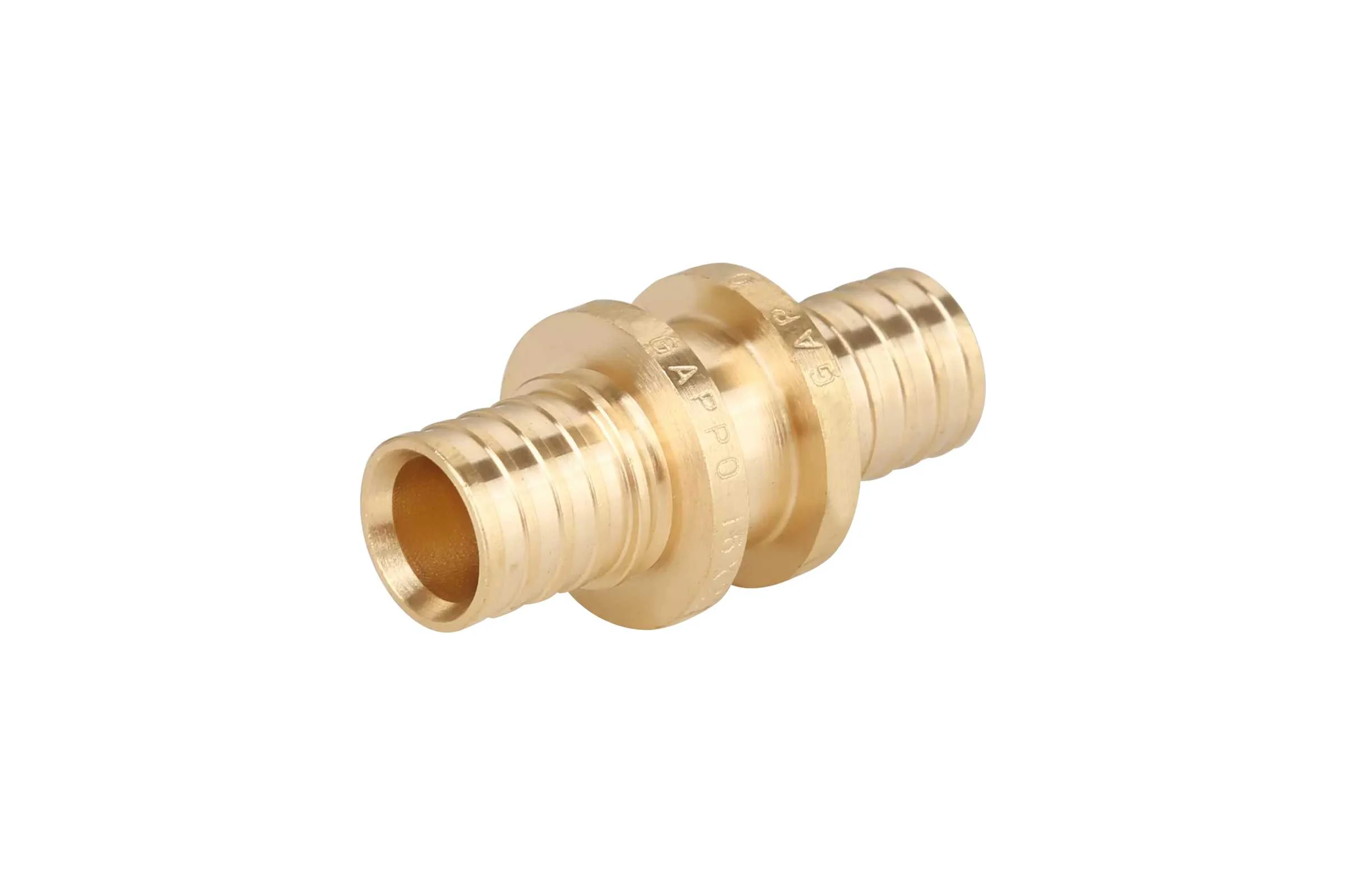 Муфта соединительная равнопроходная Gappo латунная, 20 G1302.2020