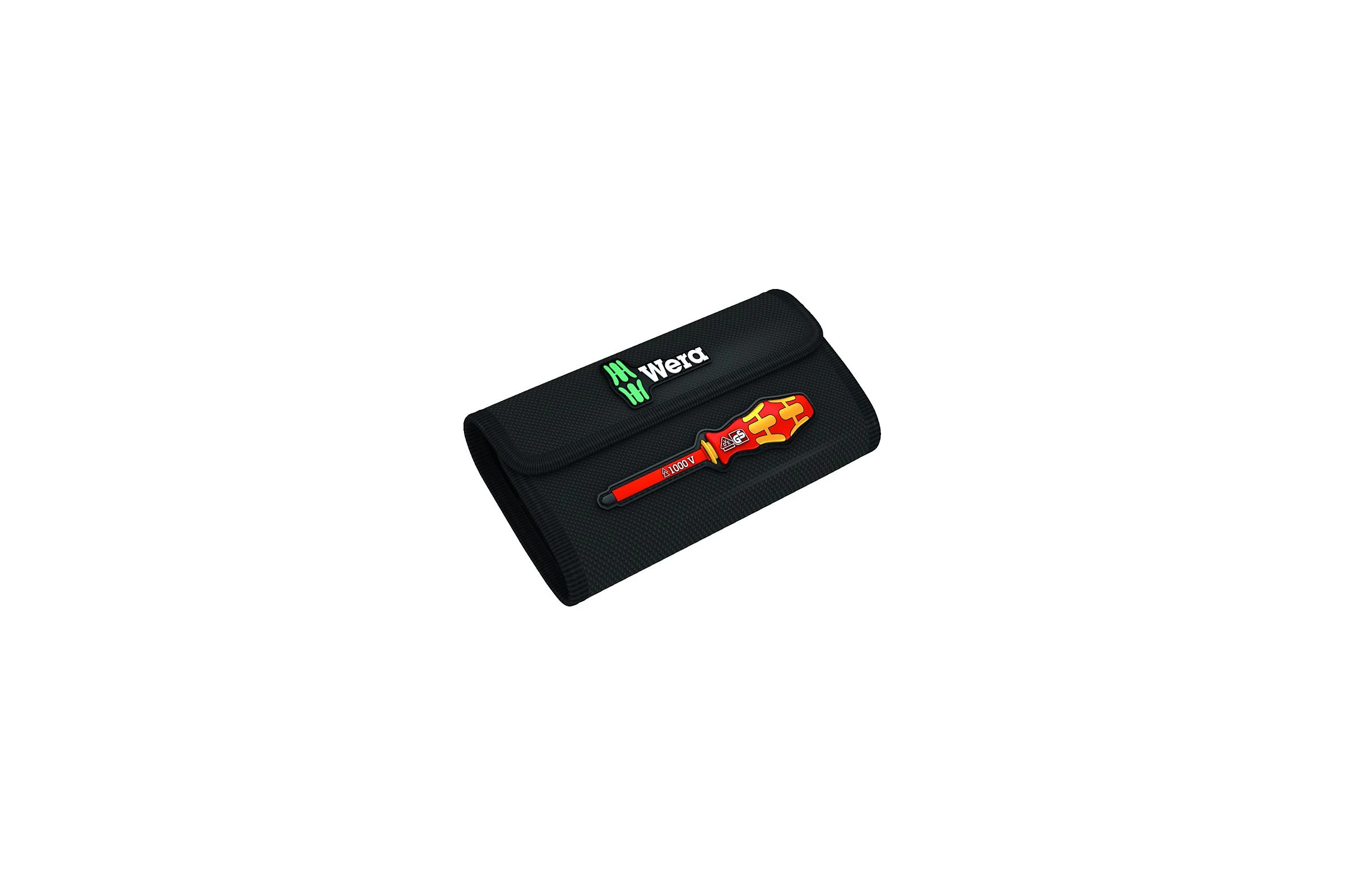 Набор насадок с отвёрткой-битодержателем WERA Kraftform Kompakt VDE 7 Universal 1 Tool Finder 7 предметов WE-006600