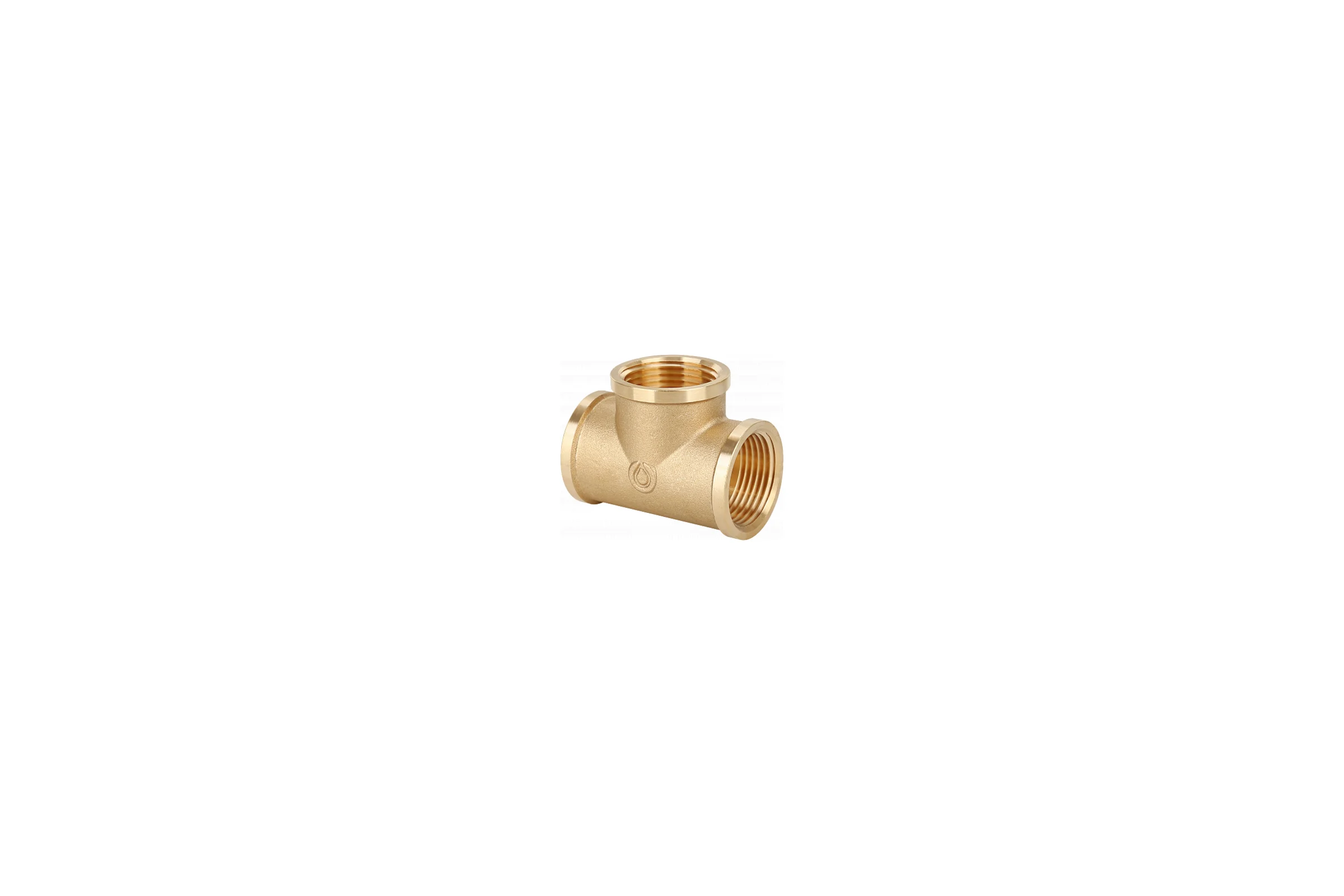 Тройник Gappo ВР-ВР-ВР, латунный 1 1/4"x1/2"x1 1/4" G1210.0704