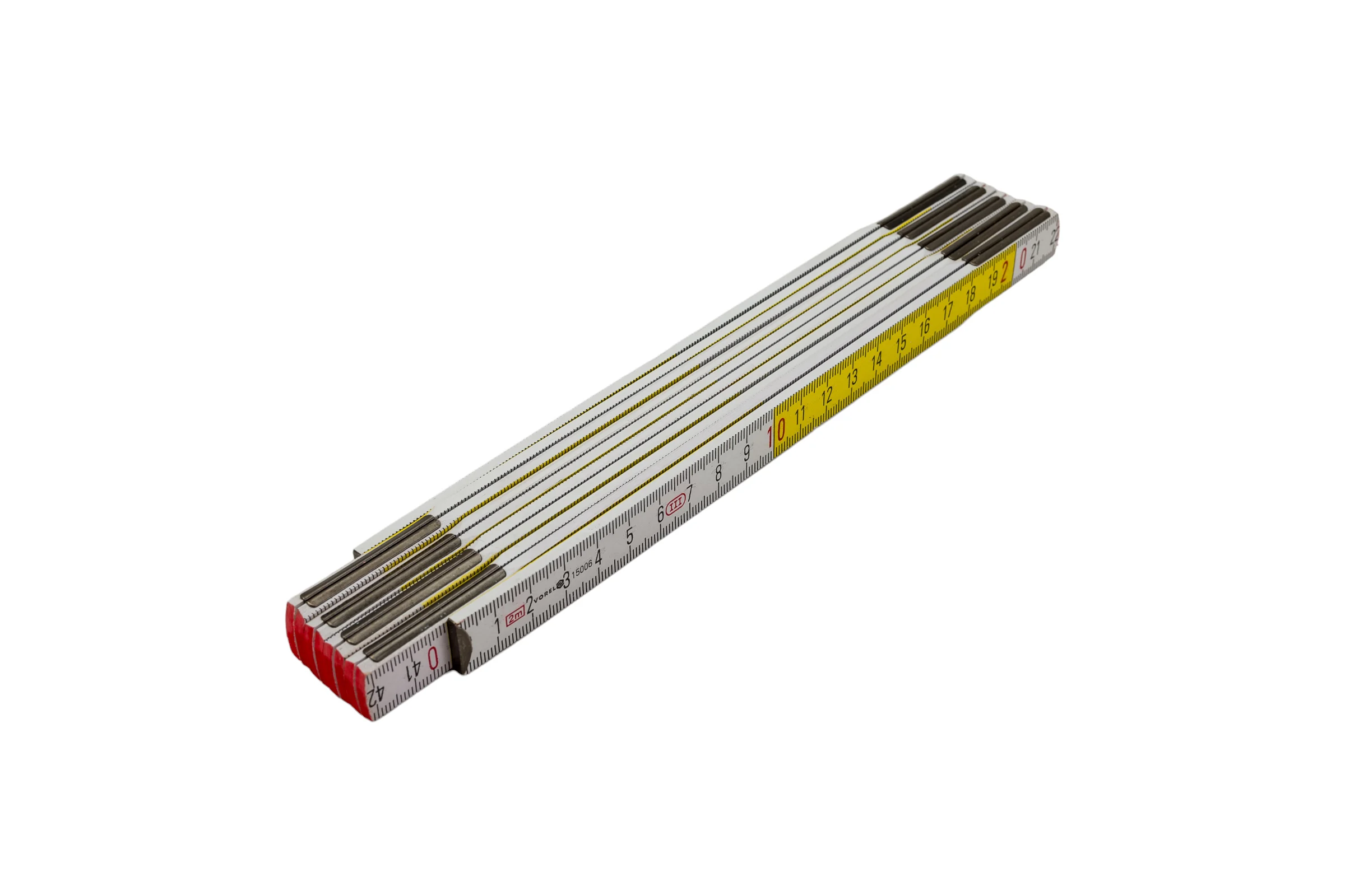 Складной метр VOREL PERFECT B-Z 2м, деревянный 15006