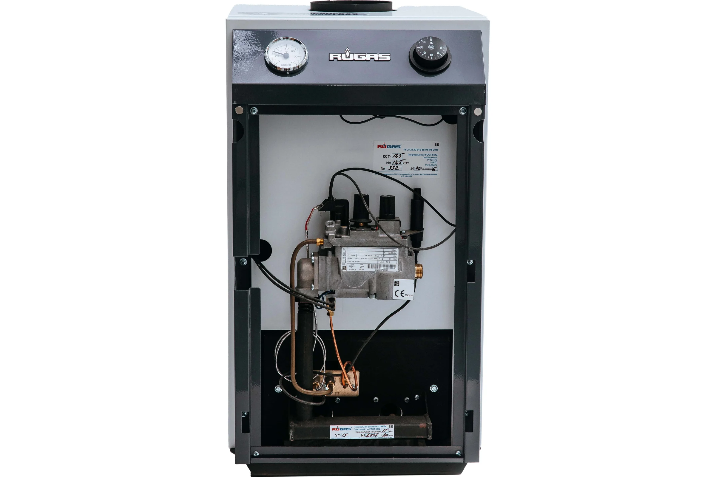 Газовый стальной котел RUGAS КСГ-31,5 с УГ-35 820 NOVA SIT 0000011042