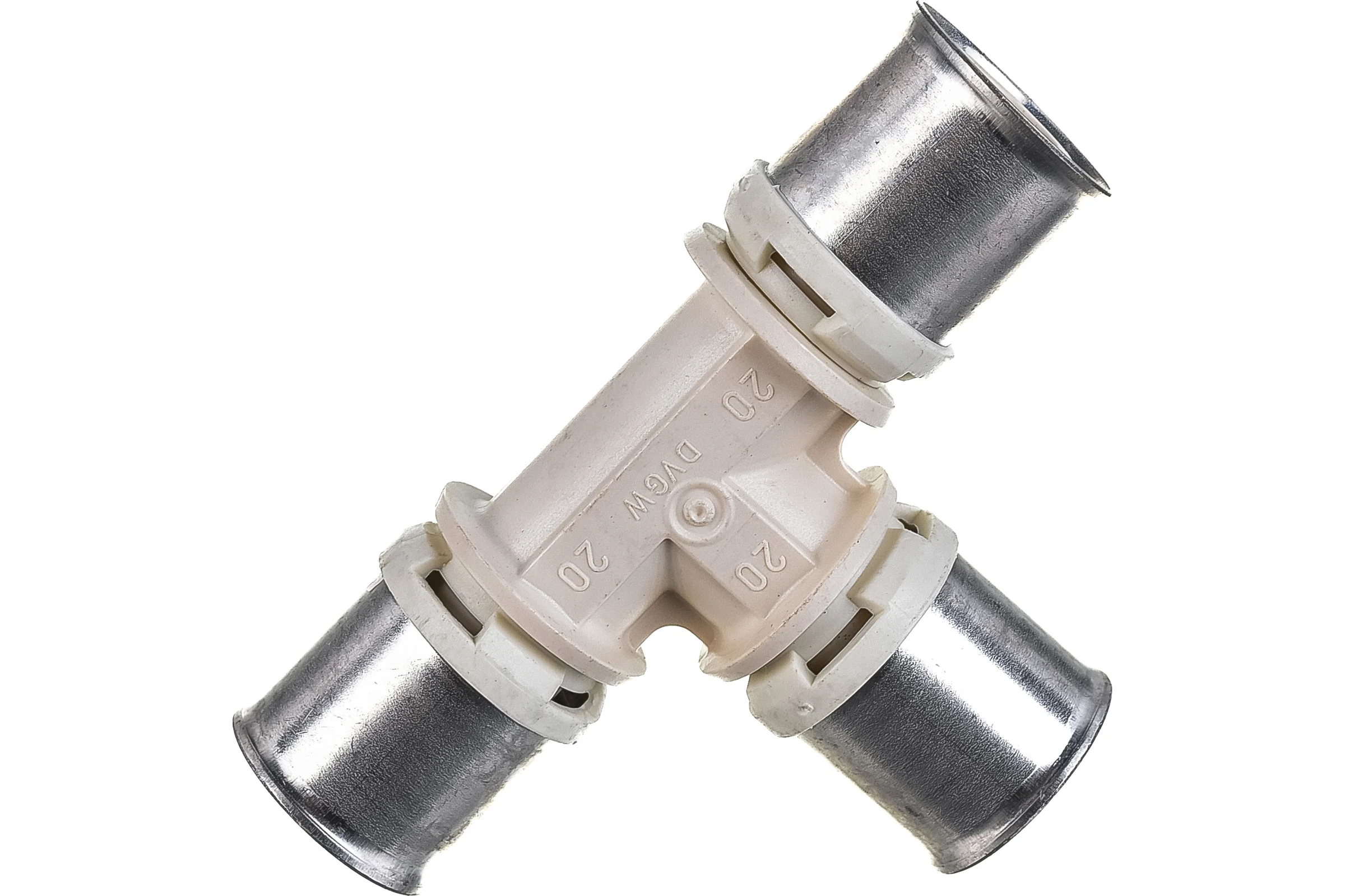 Тройник Frankische PPSU, alpex-duo, 20x2-20x2-20x2, 88620300