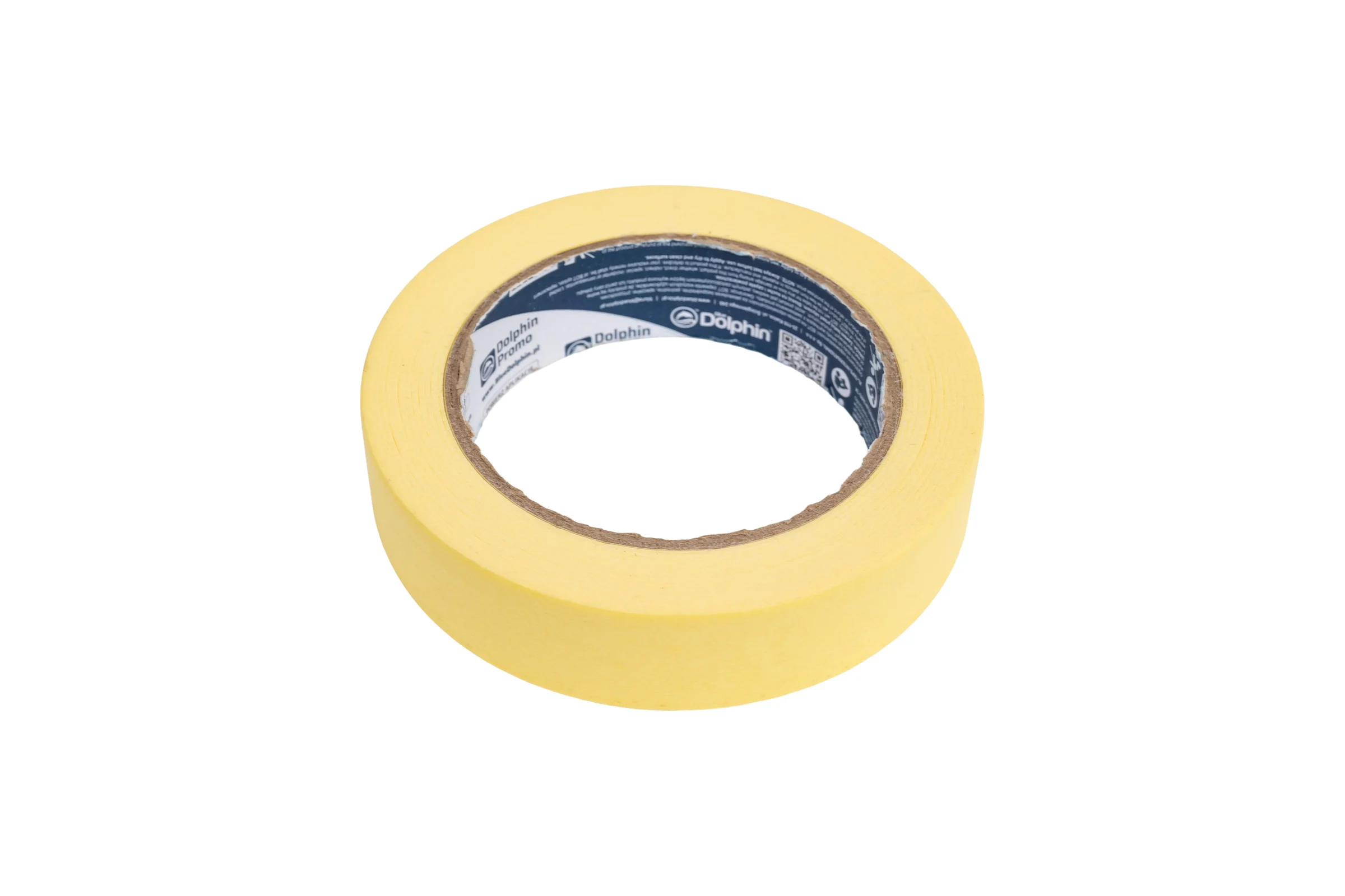 Многофункциональная малярная лента Blue Dolphin  Masking Tape желтая, 25мм х 50м 01-7-12 ST627
