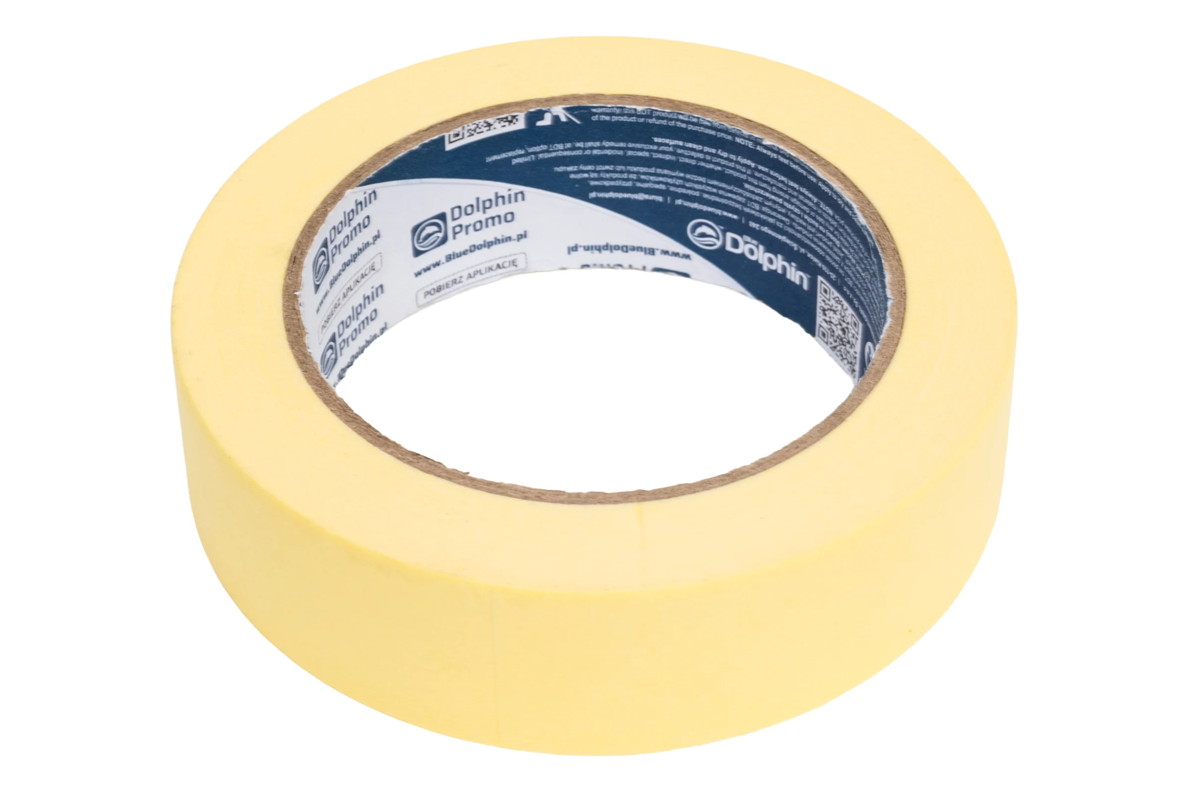 Многофункциональная малярная лента Blue Dolphin Masking Tape желтая 30мм х 50м 01-7-13 ST627