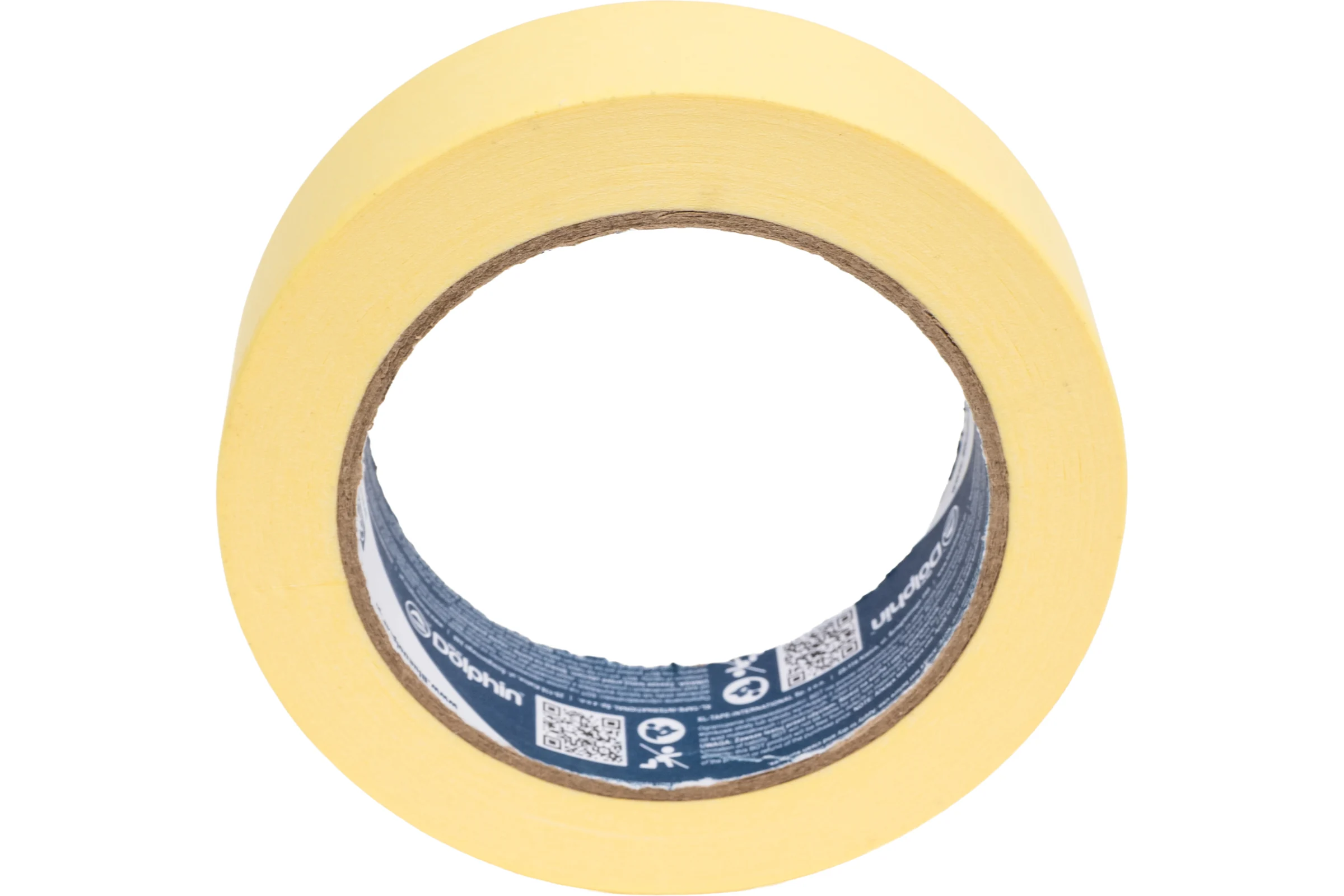 Многофункциональная малярная лента Blue Dolphin Masking Tape желтая 30мм х 50м 01-7-13 ST627