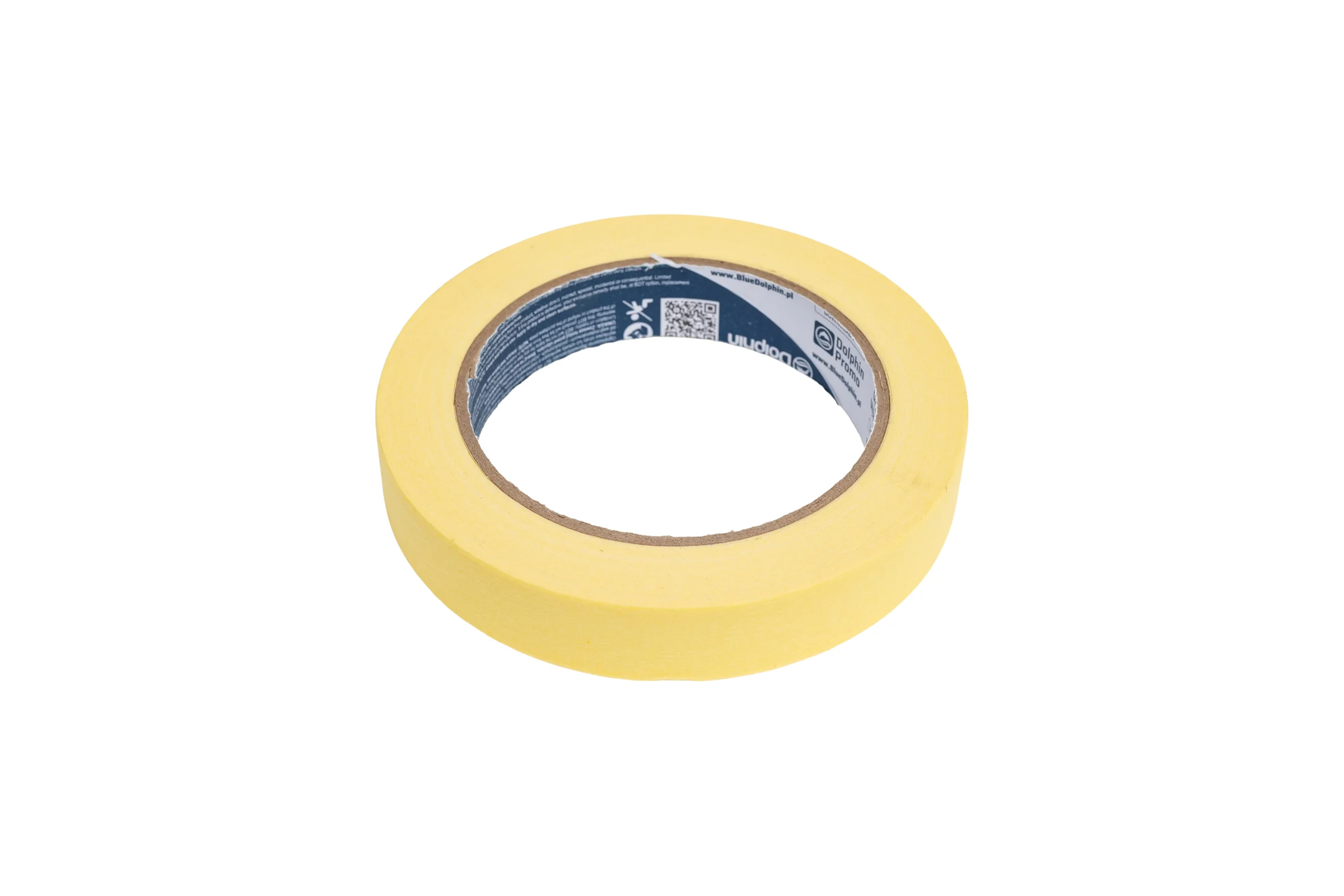 Малярная лента Blue Dolphin Masking Tape сильная адгезия, ровный край, 19мм х 50м 01-7-11 ST627