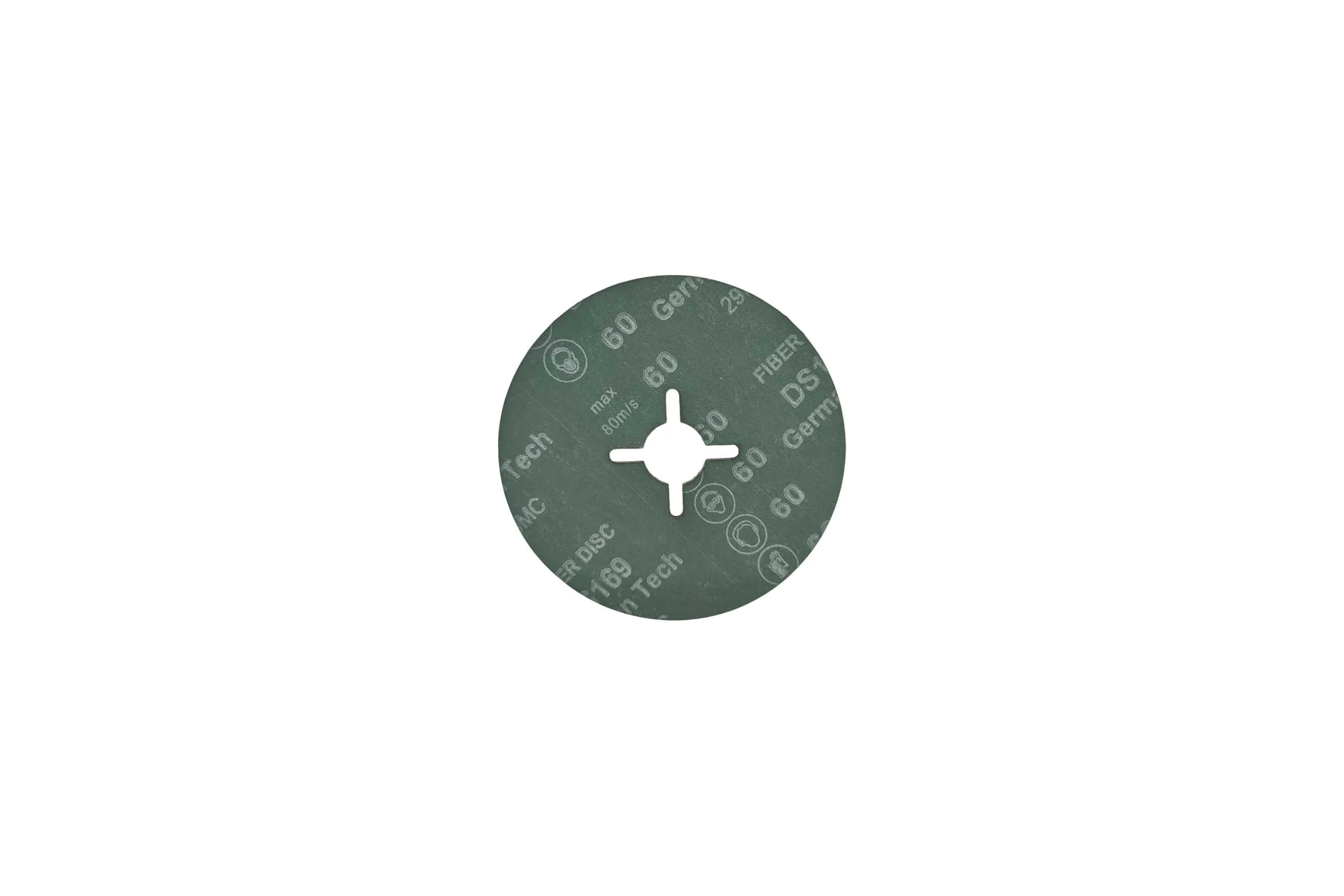 Фибровый круг Long Abrasive AF 561 оксид алюминия, 125x22,23мм, P60, 10 шт D11015-10
