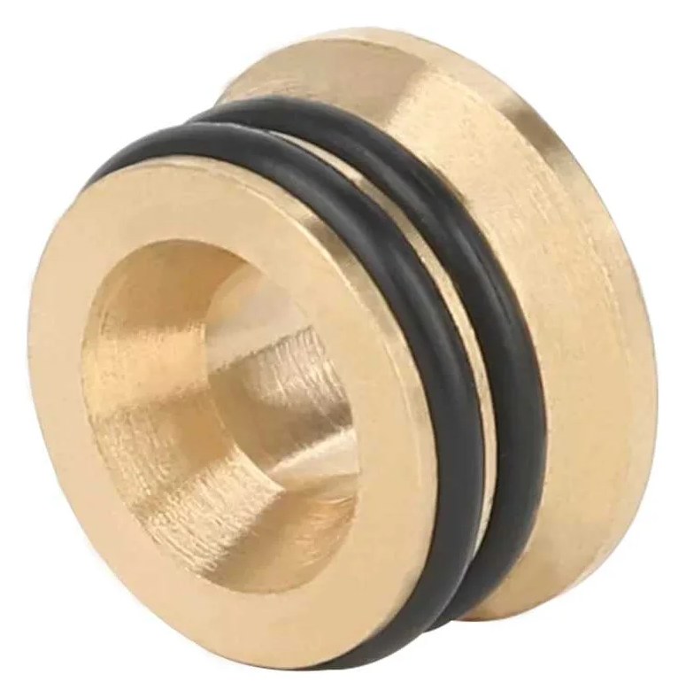 Адаптер «конус–плоскость» Gappo латунный, 1/2" EK G1232.04